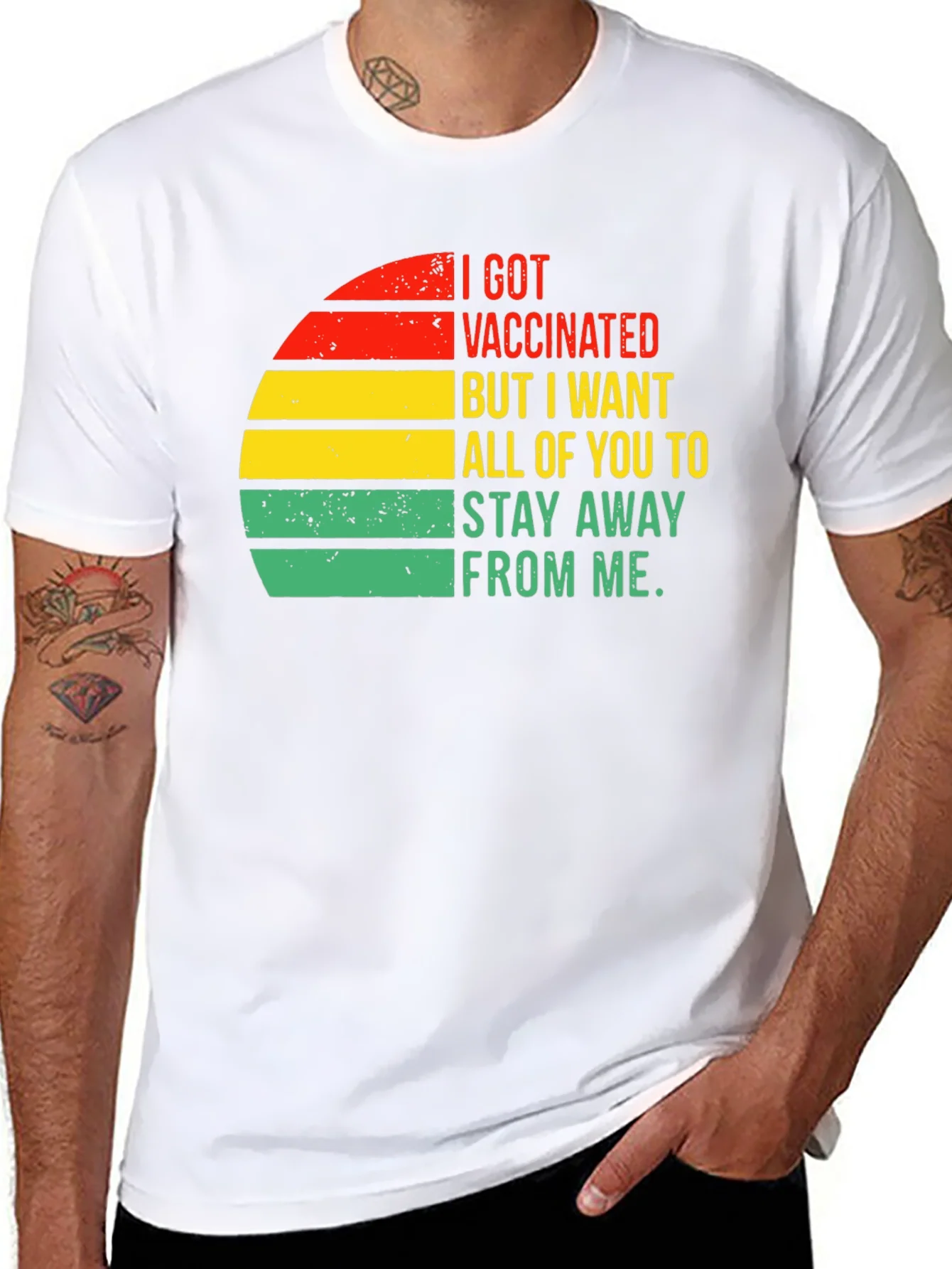 I Got Vaccinated T-Shirt - Stay Away From Me