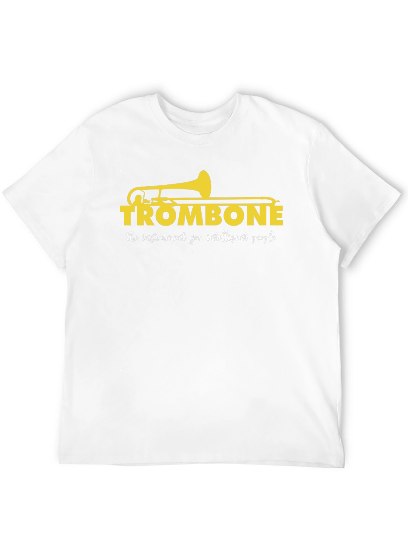 Trombone Intelligent People Graphic T-Shirt