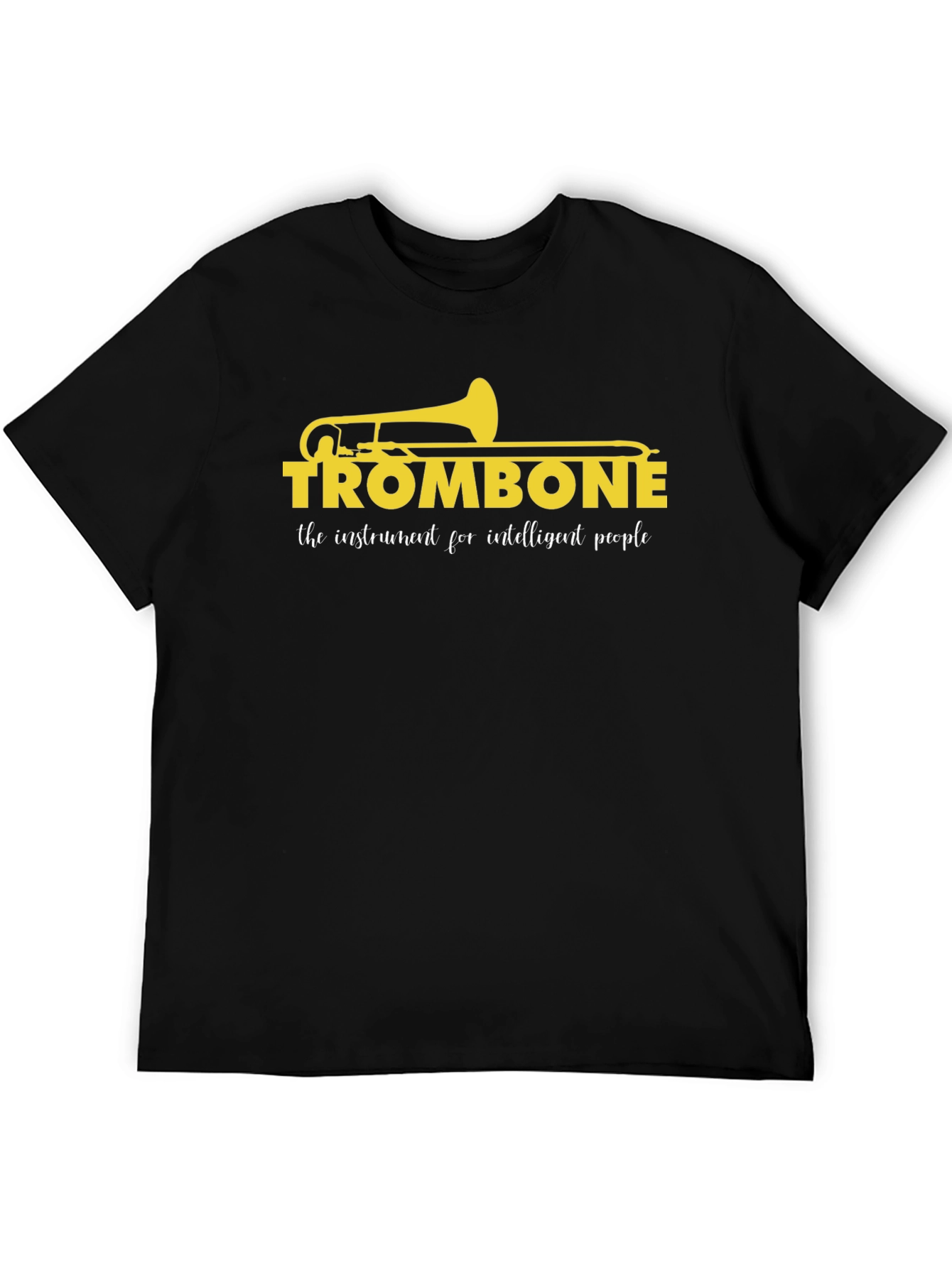 Trombone Intelligent People Graphic T-Shirt