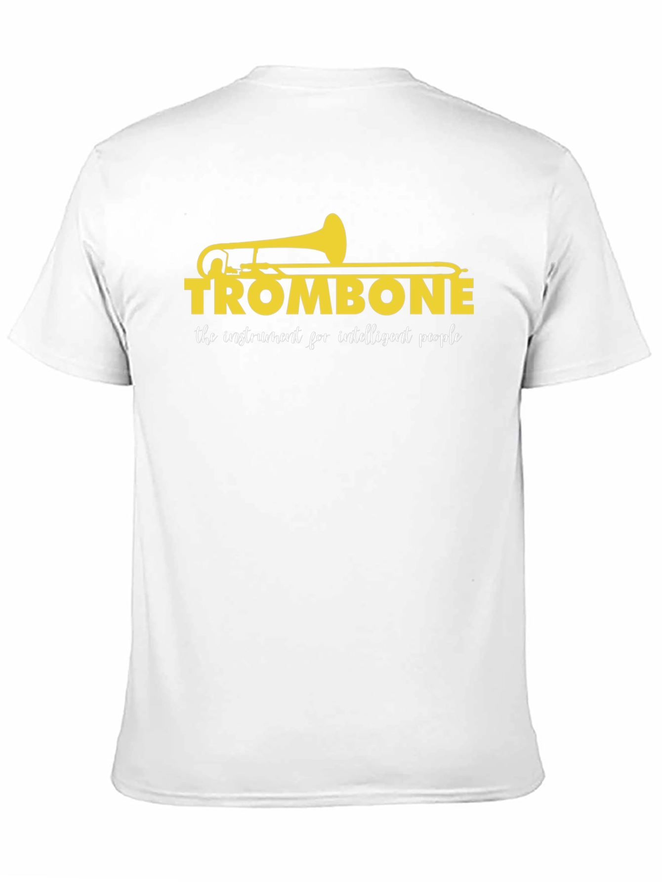 Trombone Intelligent People Graphic T-Shirt