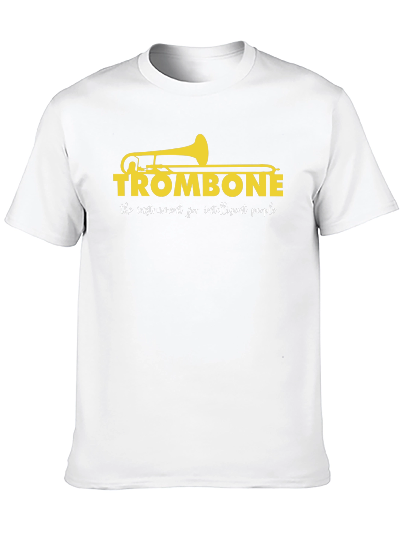 Trombone Intelligent People Graphic T-Shirt