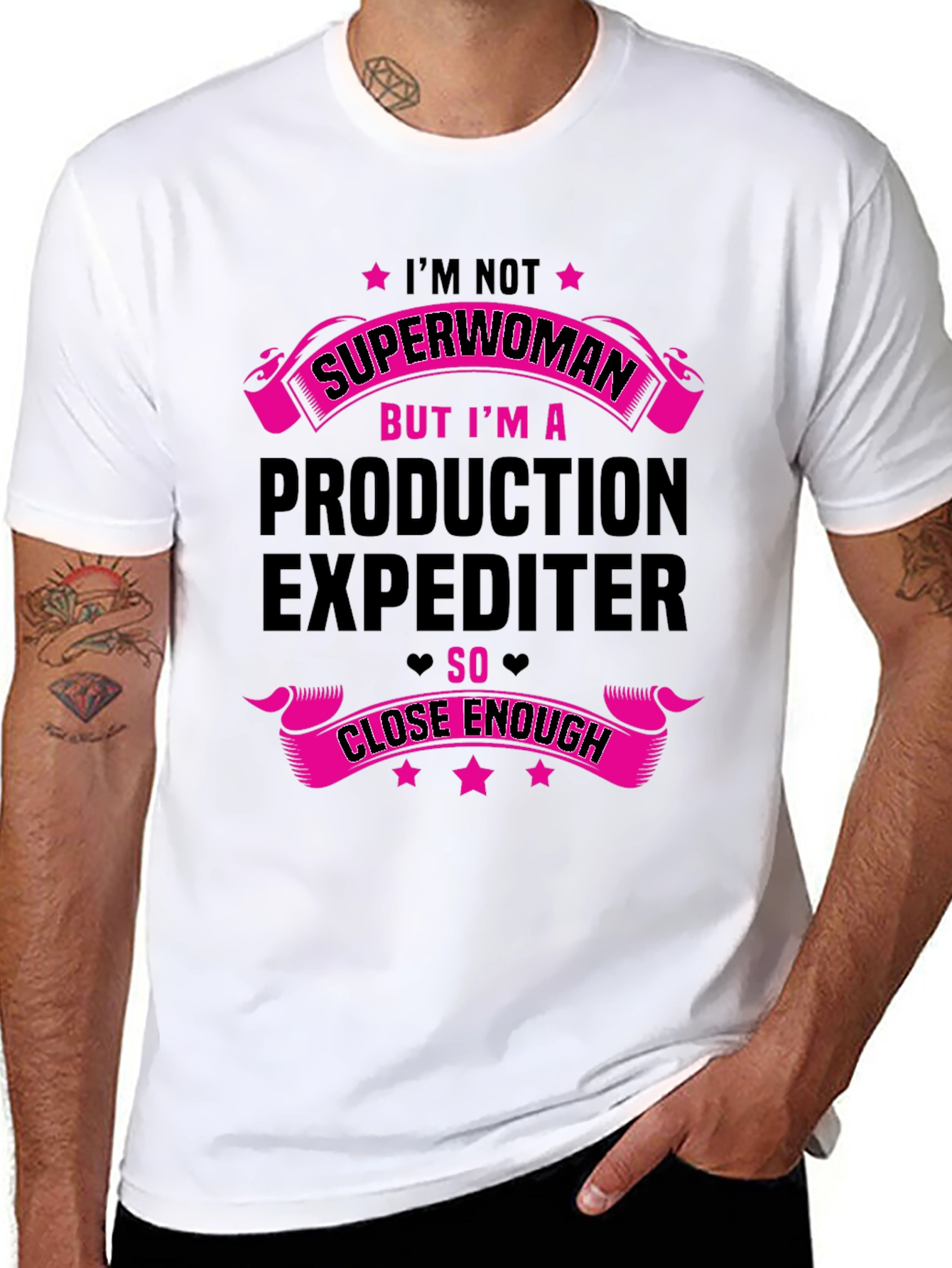 Production Expediter T-Shirt - Not Superwoman