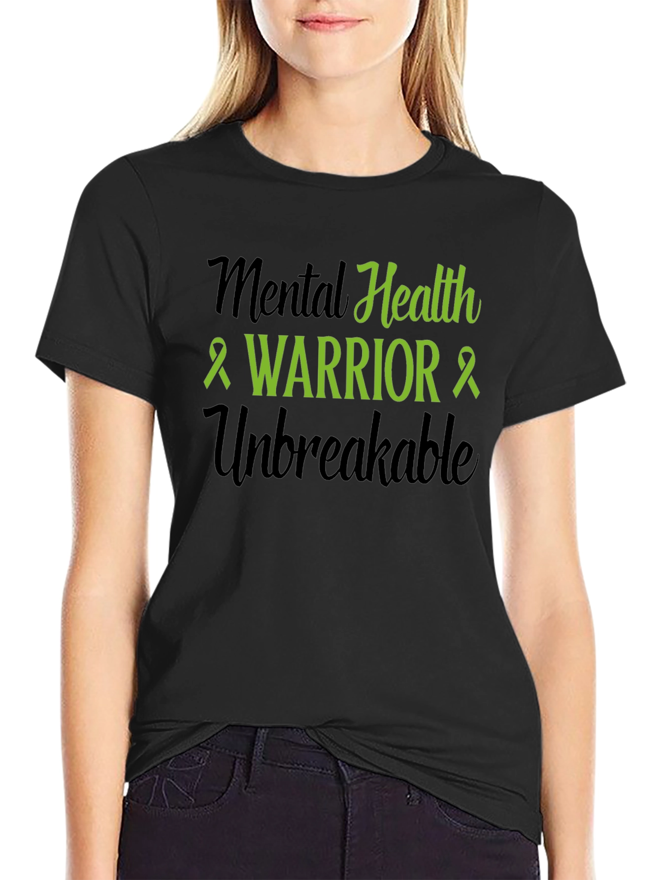 Mental Health Warrior Unbreakable T-Shirt