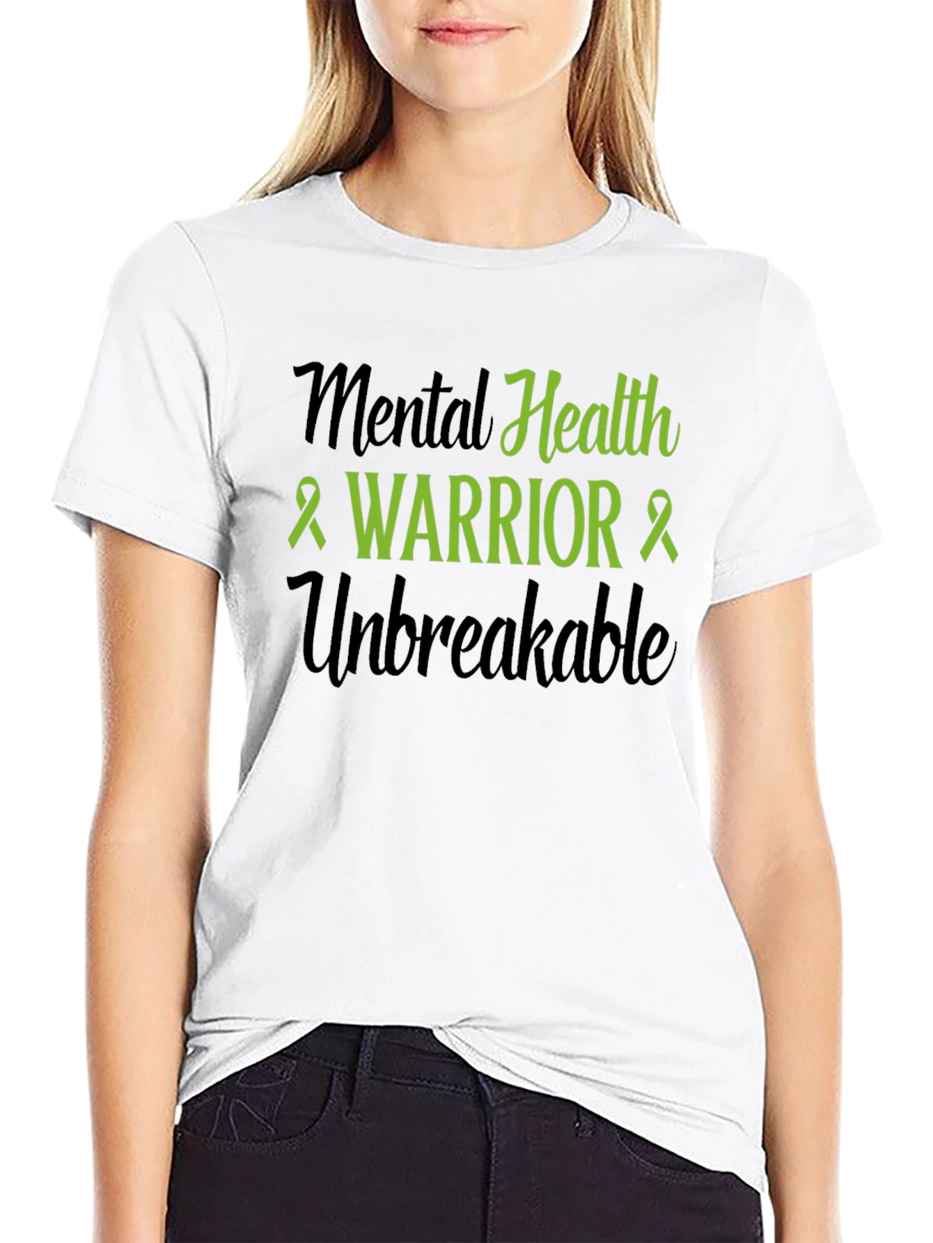 Mental Health Warrior Unbreakable T-Shirt