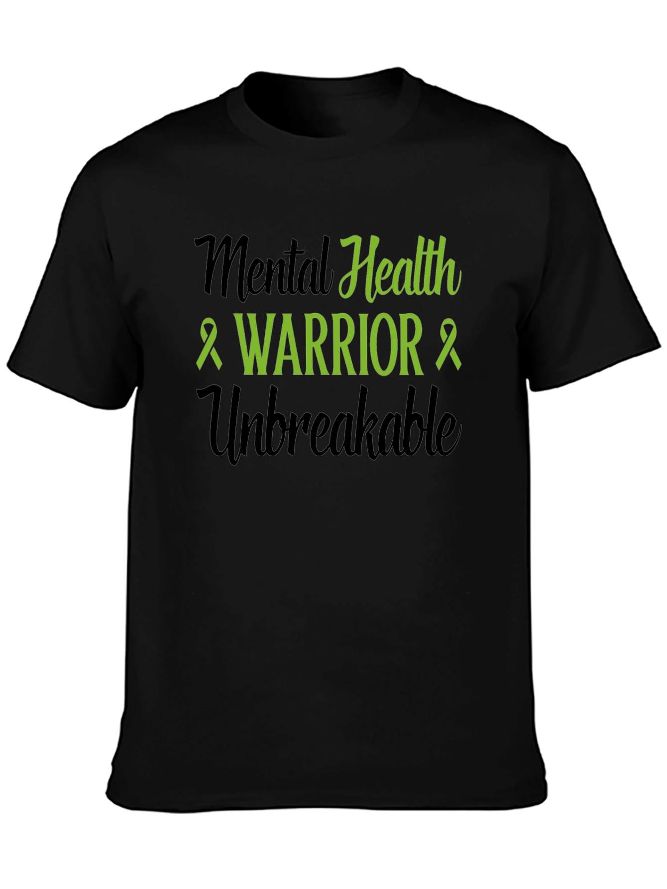 Mental Health Warrior Unbreakable T-Shirt