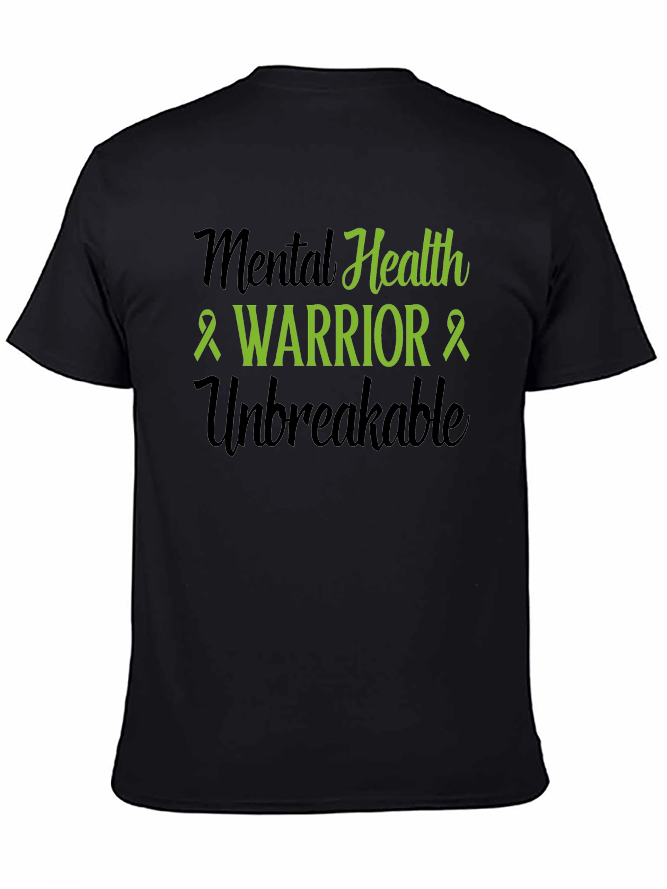 Mental Health Warrior Unbreakable T-Shirt