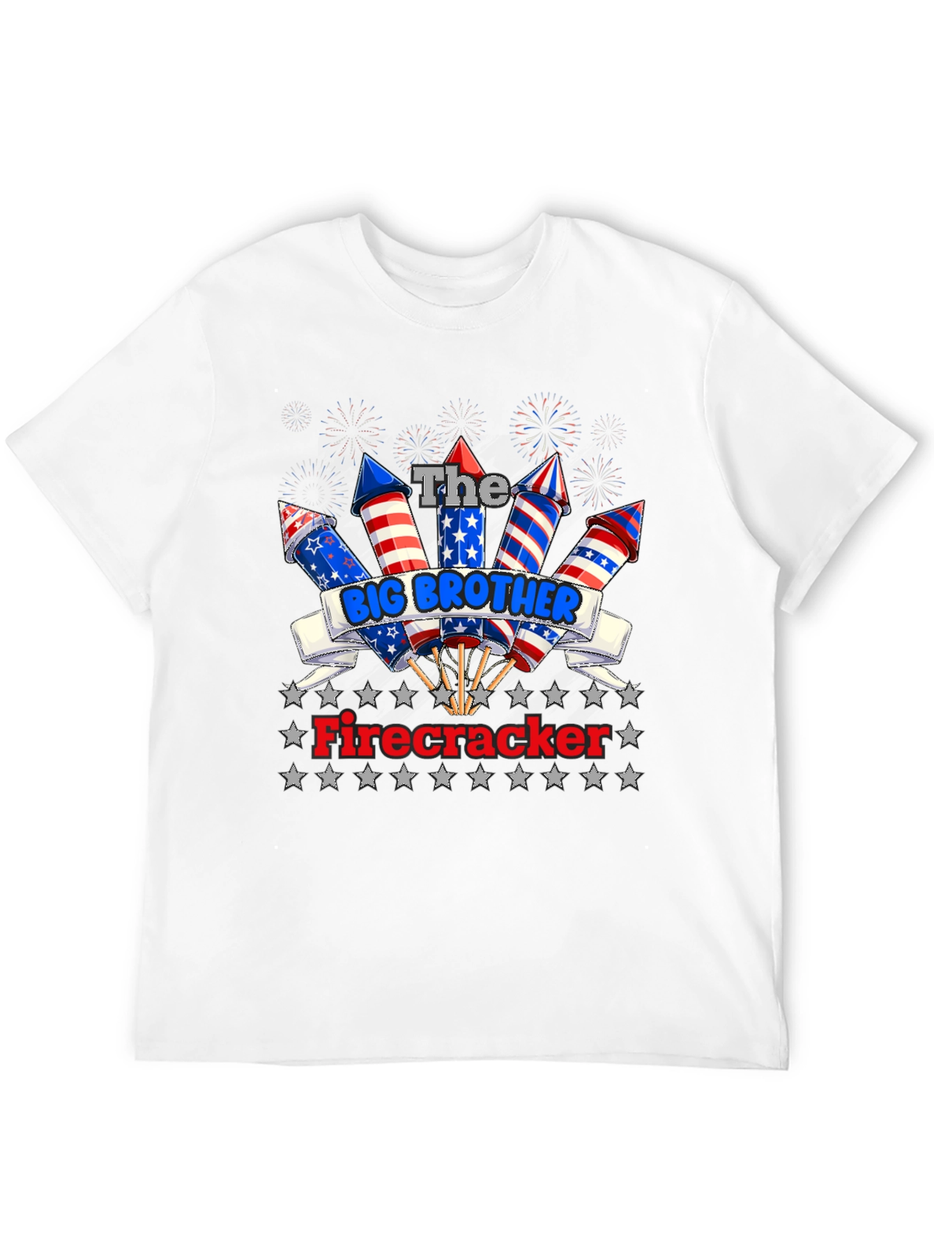 The Big Brother Firecracker Patriotic T-Shirt