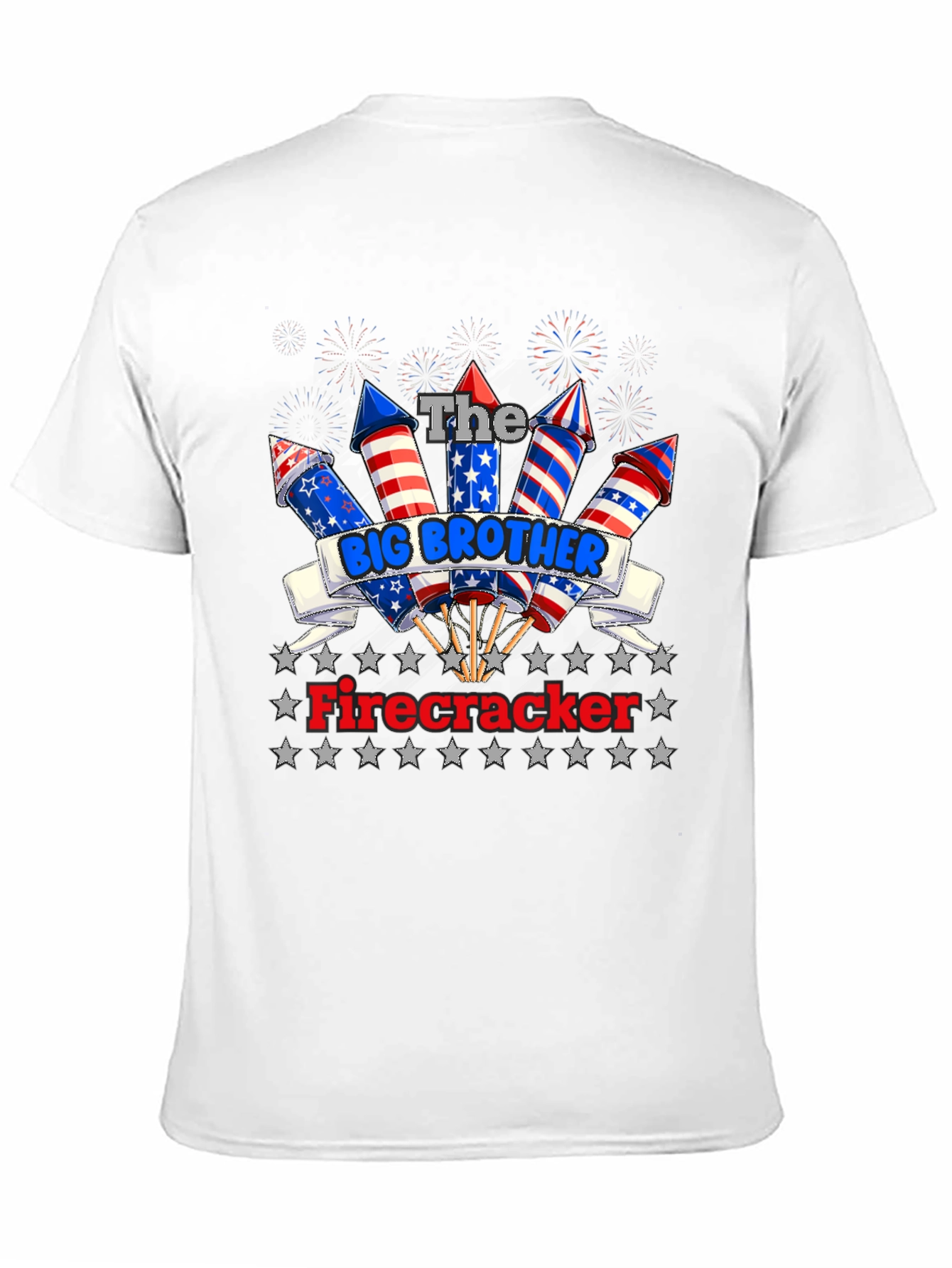 The Big Brother Firecracker Patriotic T-Shirt