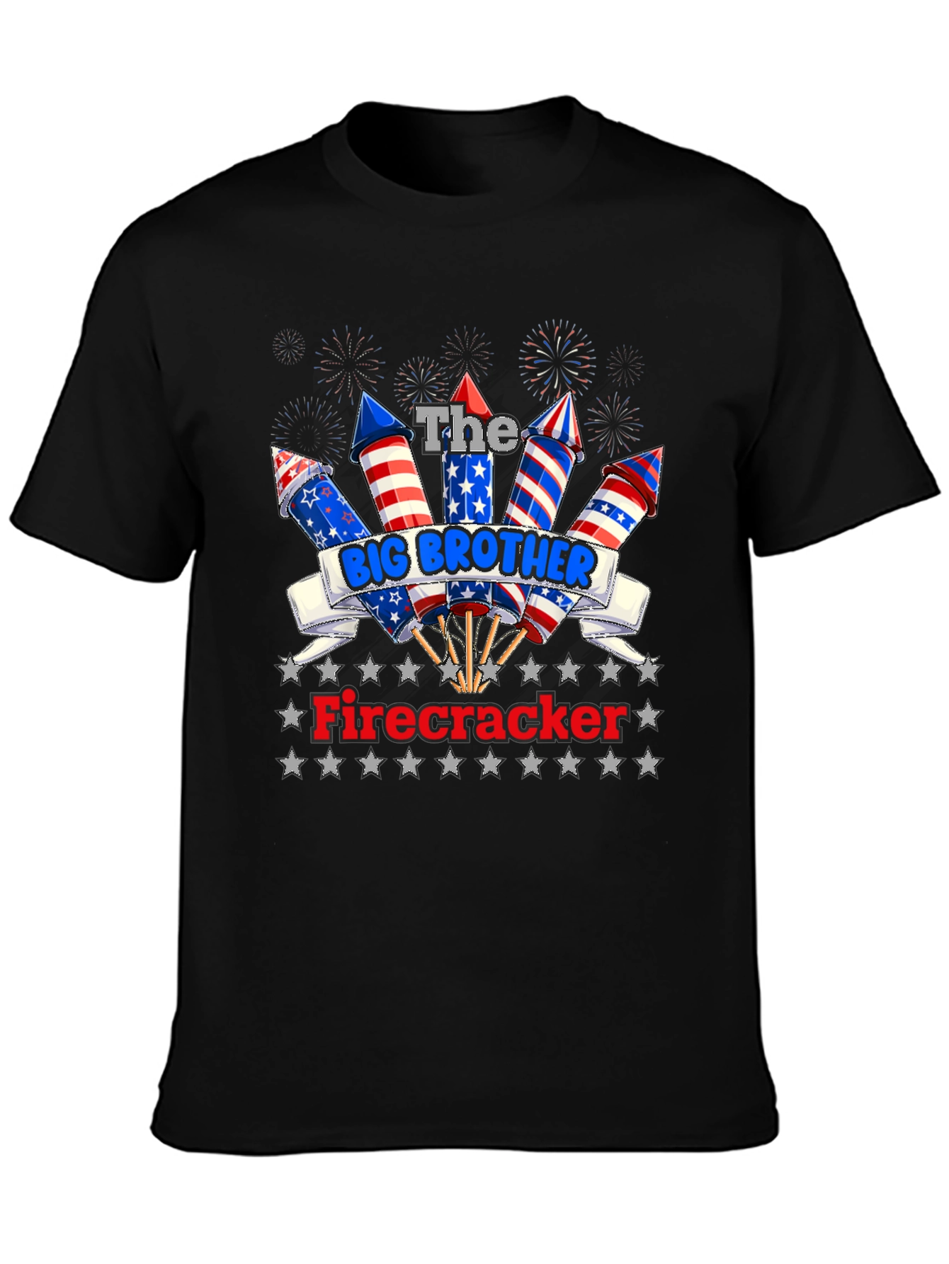 The Big Brother Firecracker Patriotic T-Shirt