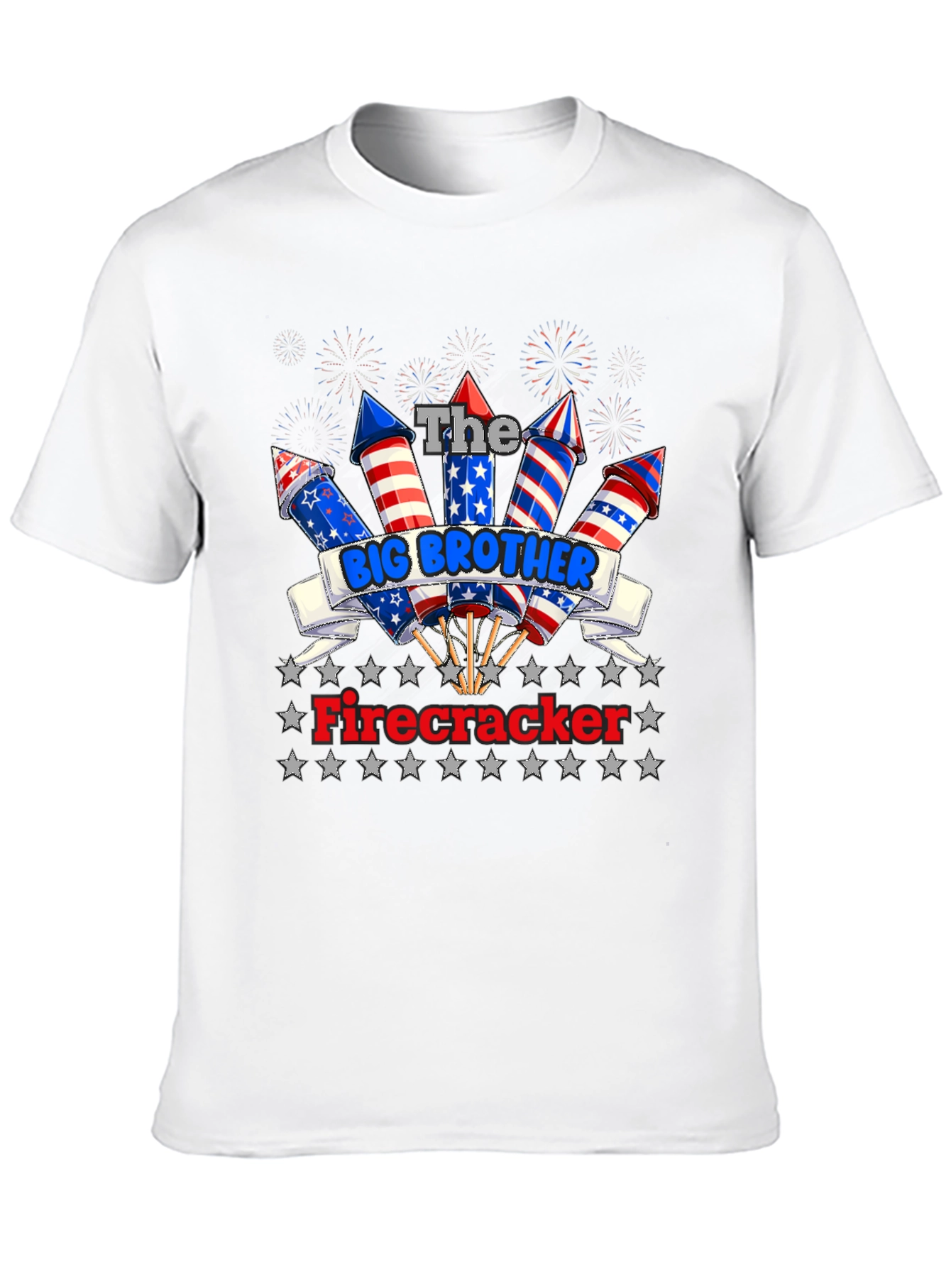 The Big Brother Firecracker Patriotic T-Shirt