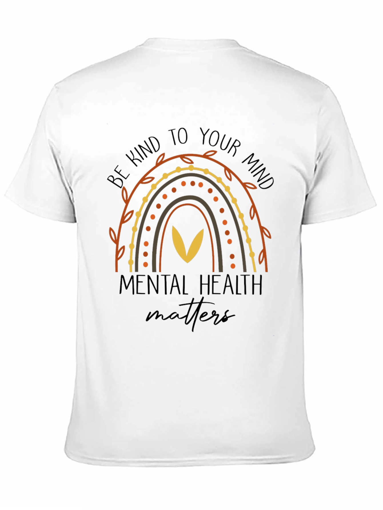 Mental Health Matters Rainbow Graphic Tee