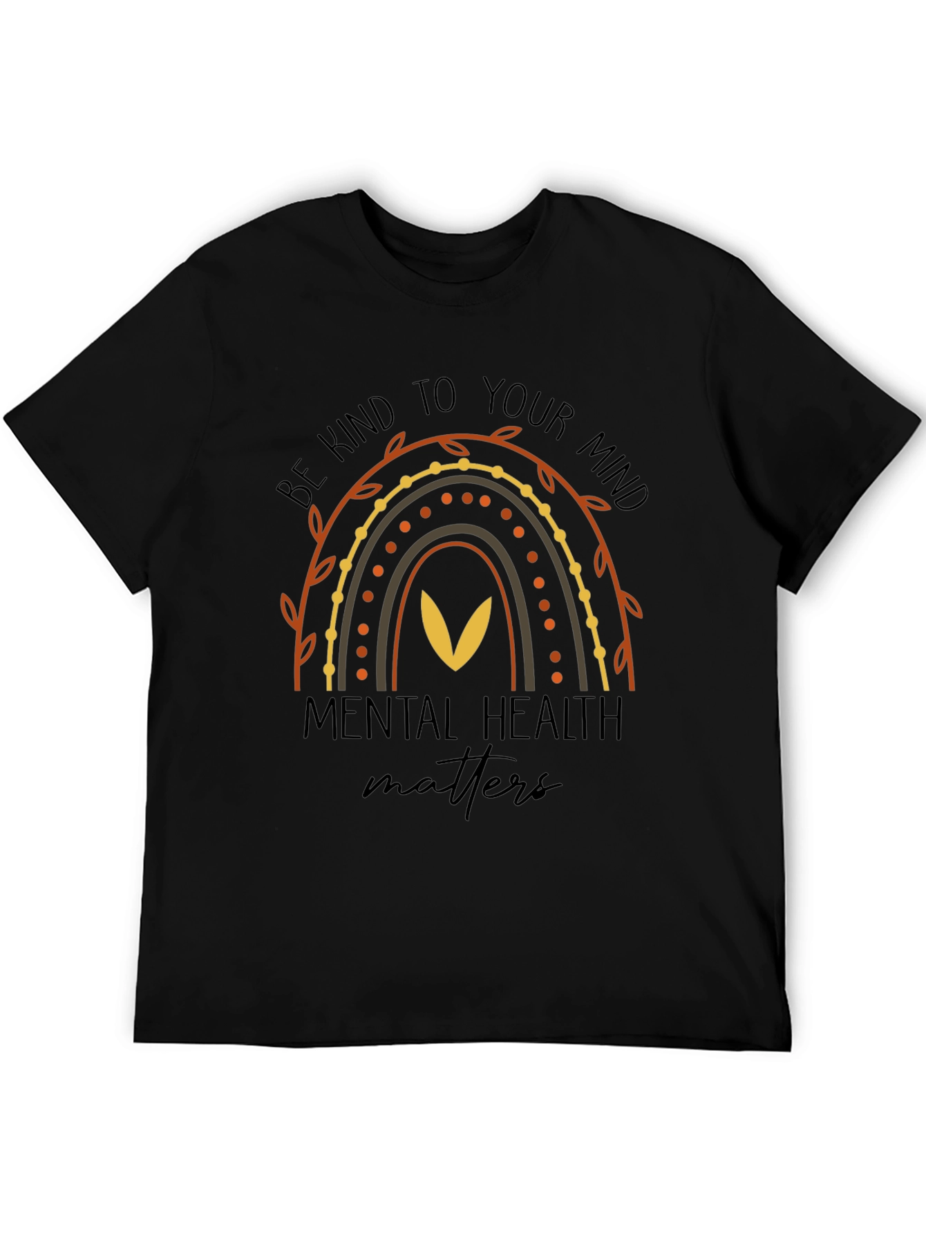 Mental Health Matters Rainbow Graphic Tee