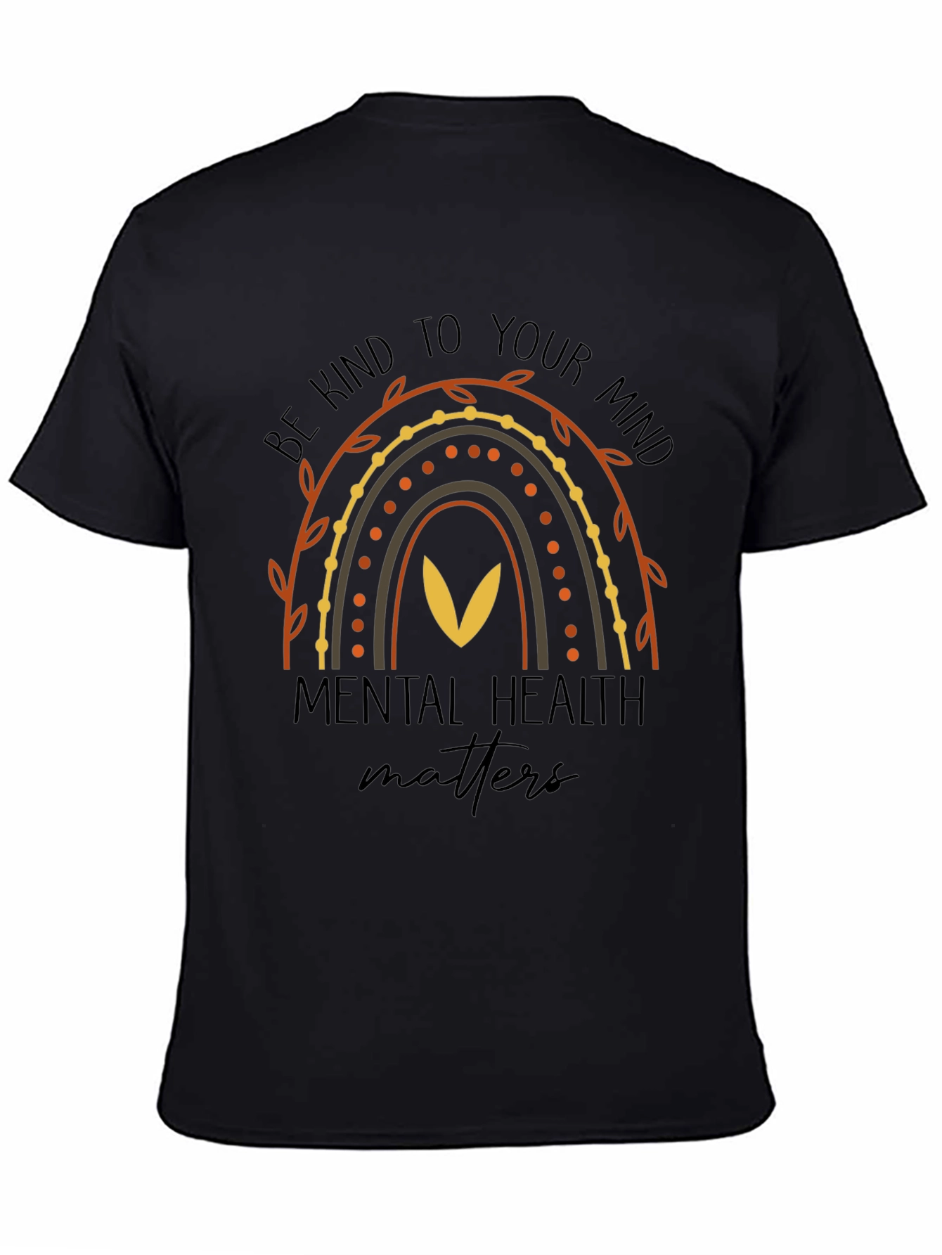 Mental Health Matters Rainbow Graphic Tee
