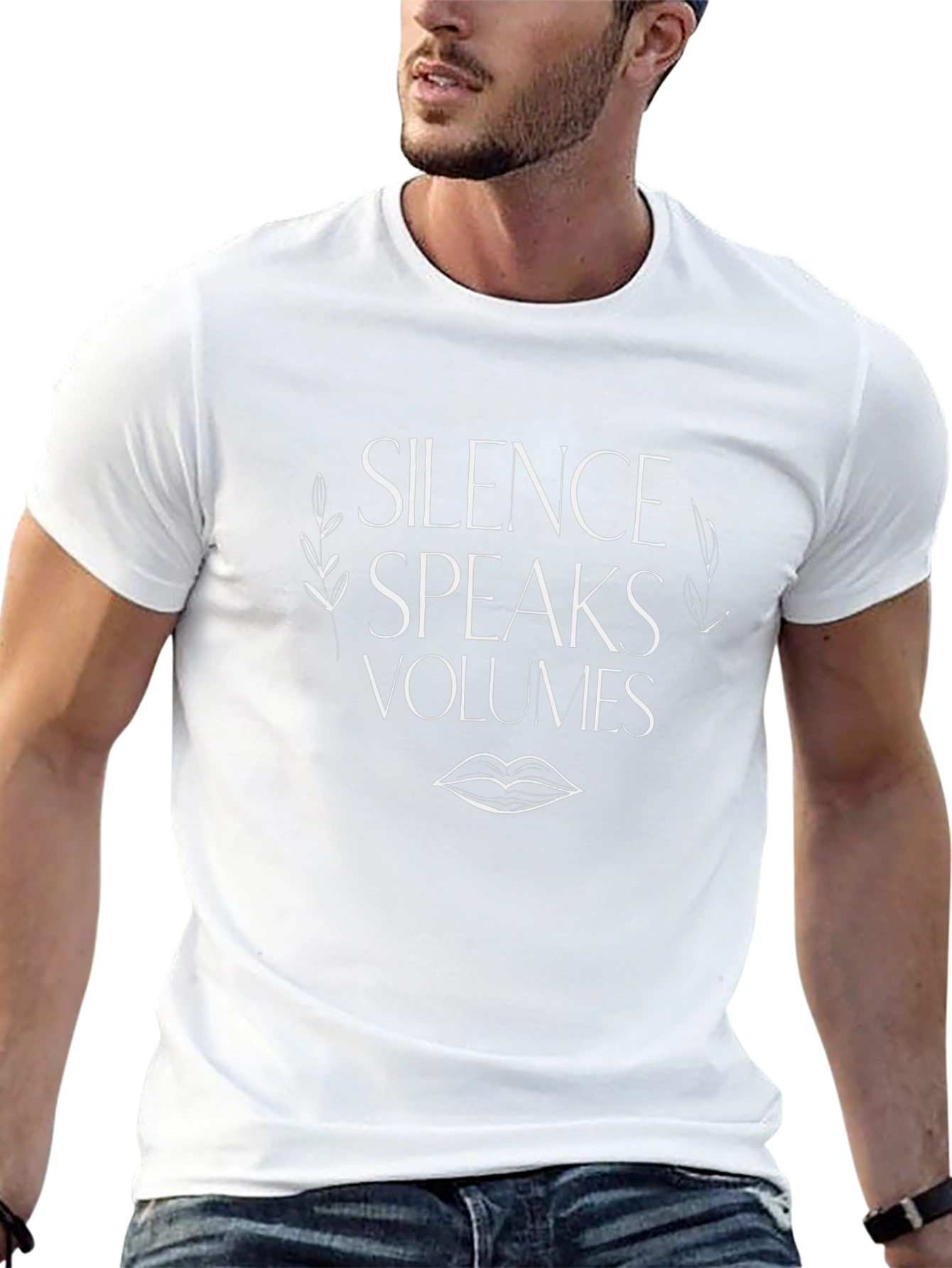 Silence Speaks Volumes Graphic Tee