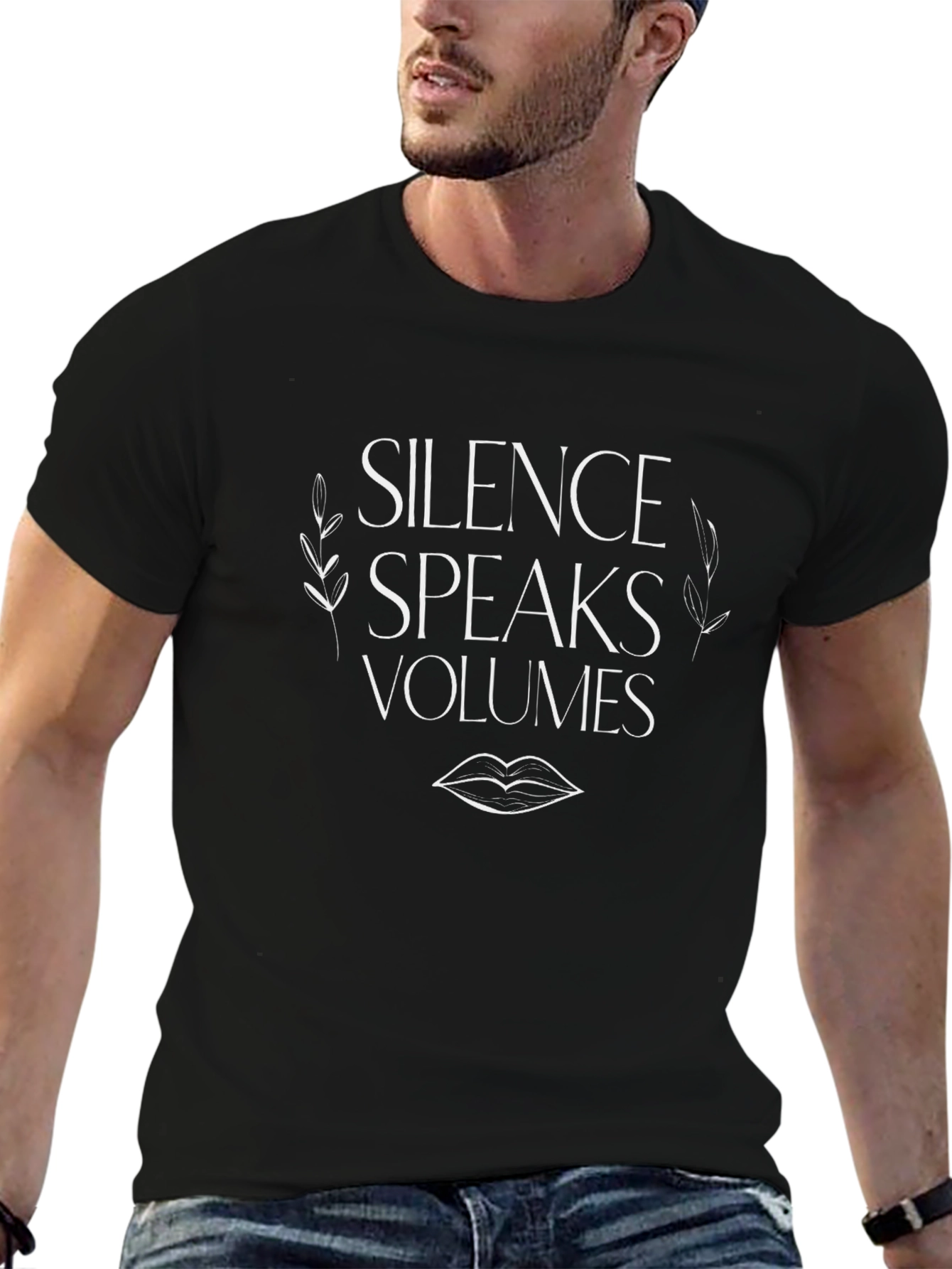 Silence Speaks Volumes Graphic Tee