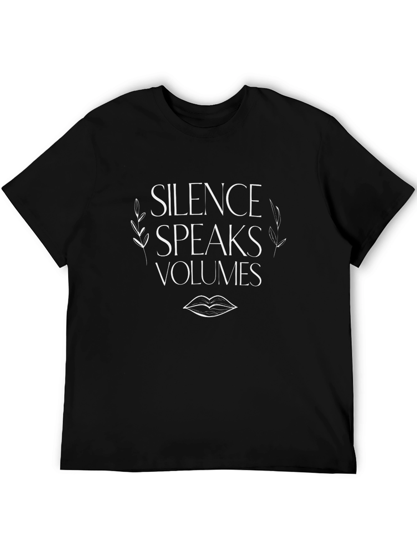 Silence Speaks Volumes Graphic Tee