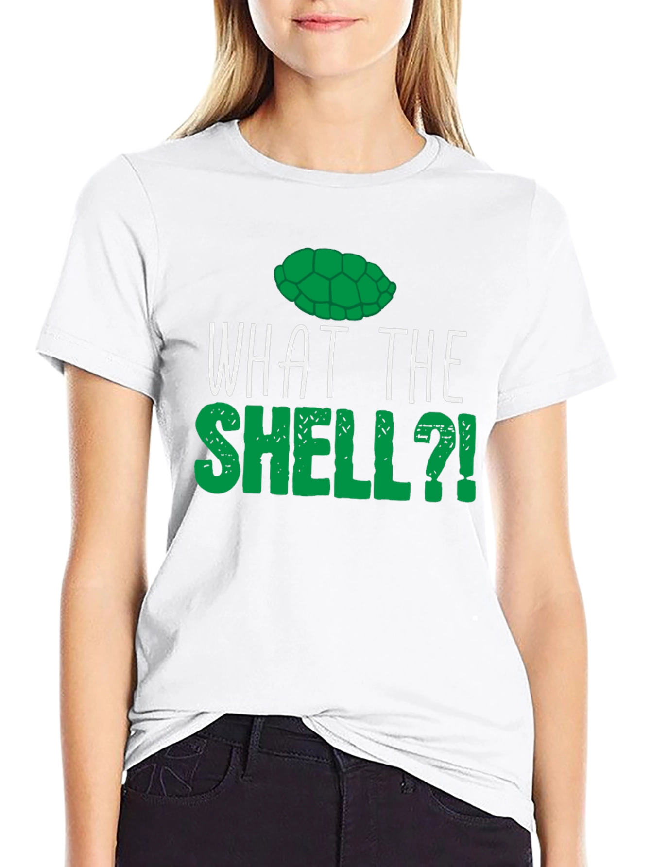 What the Shell? Funny Turtle T-Shirt