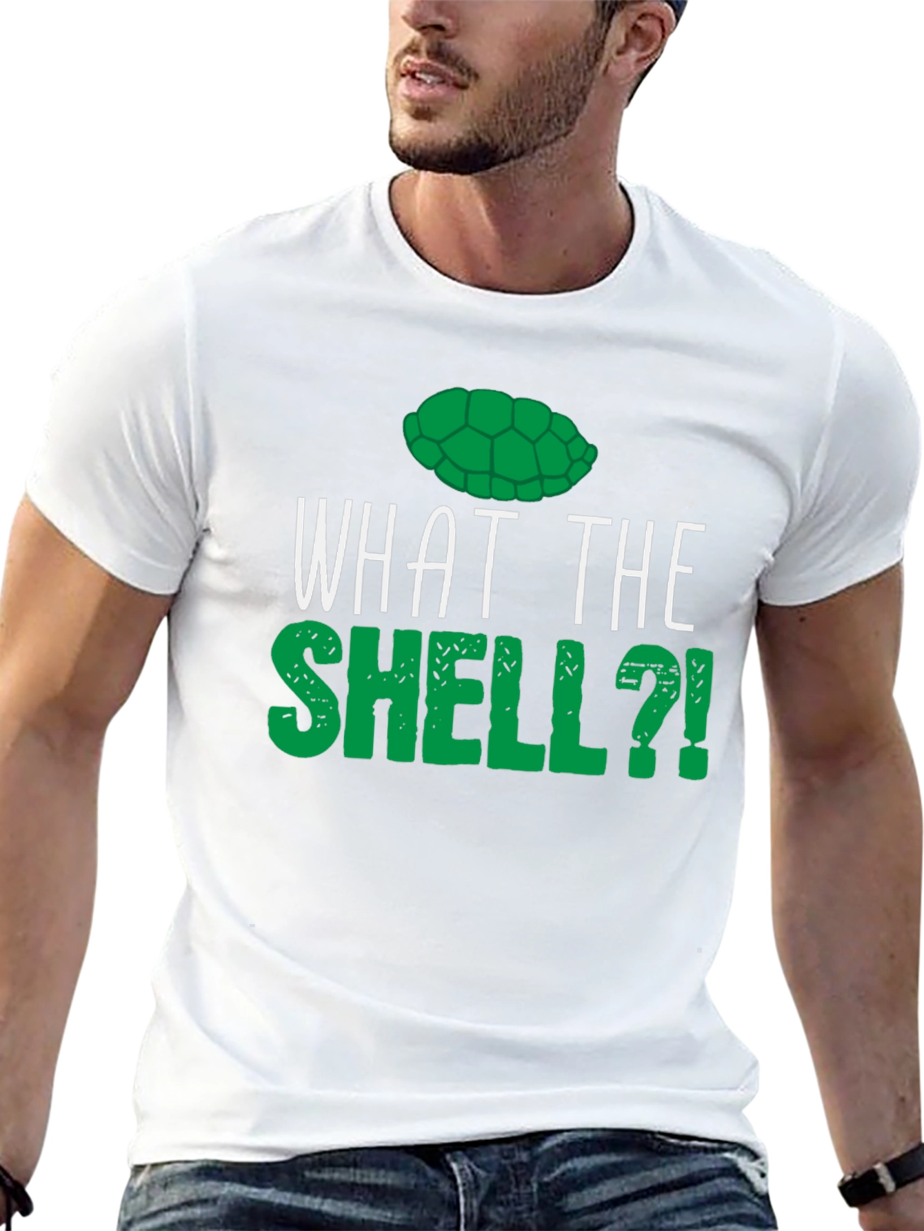 What the Shell? Funny Turtle T-Shirt
