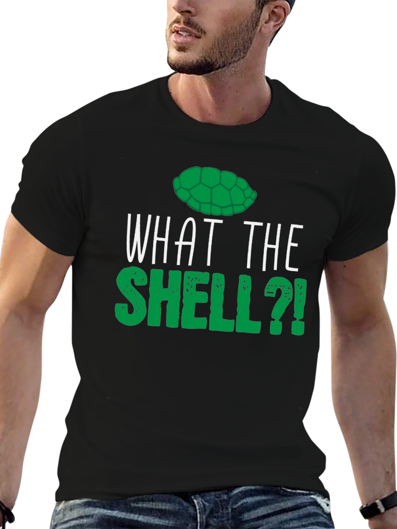 What the Shell? Funny Turtle T-Shirt