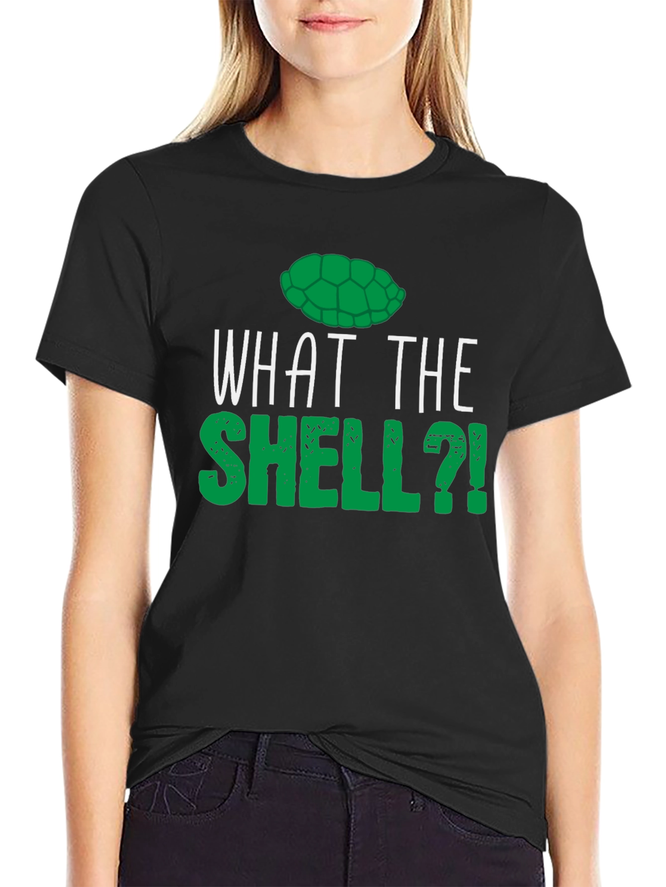 What the Shell? Funny Turtle T-Shirt