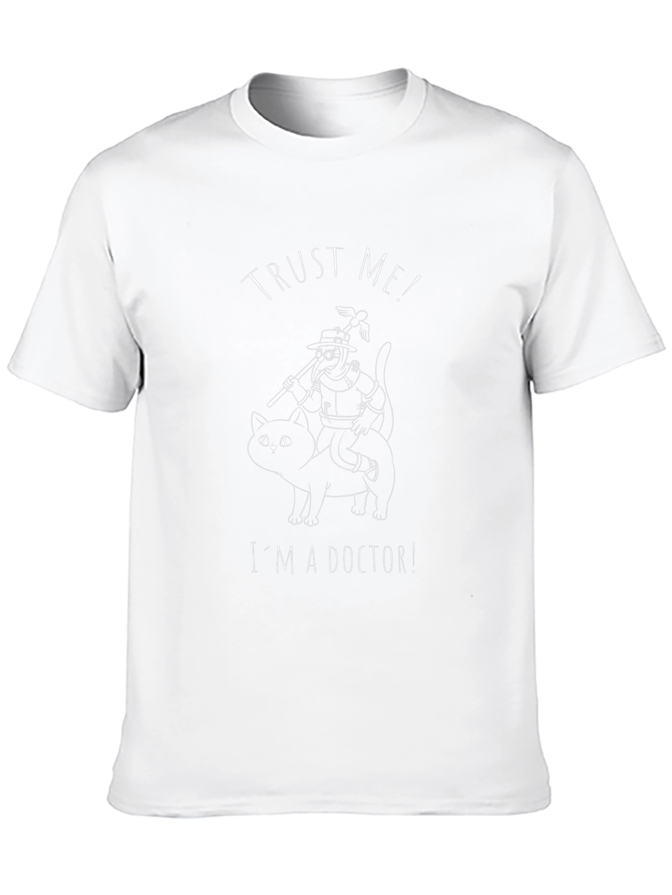Trust Me! Doctor Cat Graphic T-Shirt