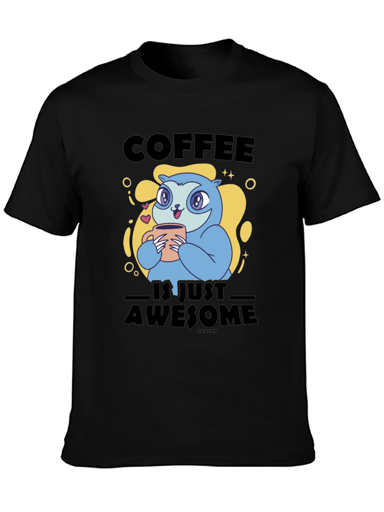 Coffee Sloth Graphic Tee - Awesome & Fun!