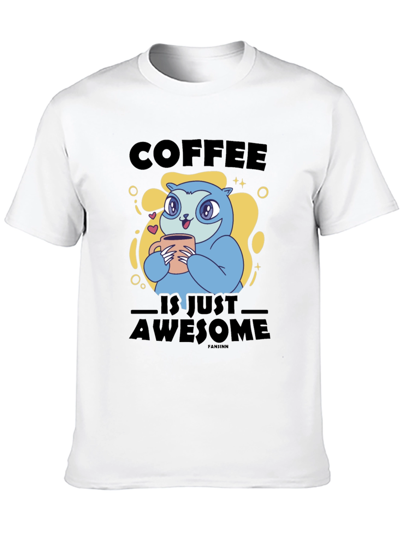 Coffee Sloth Graphic Tee - Awesome & Fun!