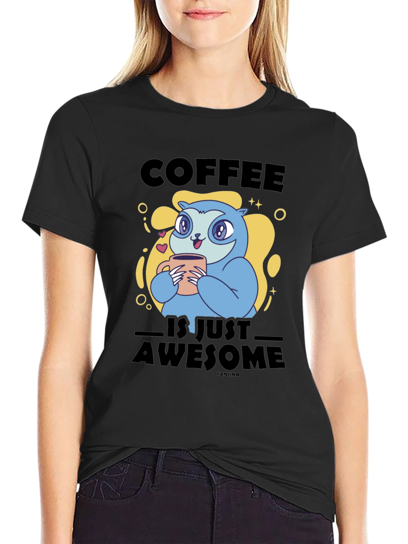 Coffee Sloth Graphic Tee - Awesome & Fun!