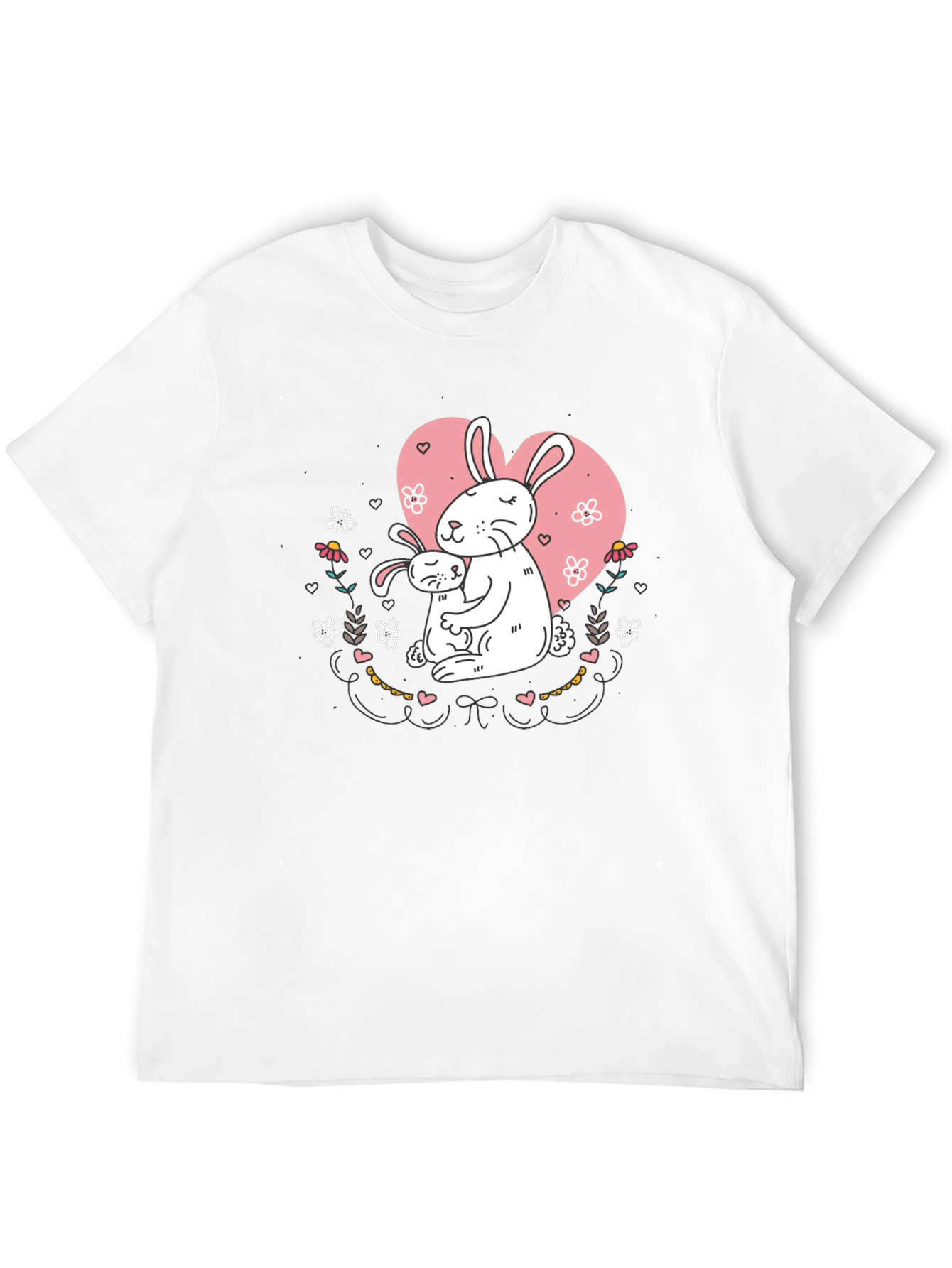 Rabbit Mom & Baby T-Shirt