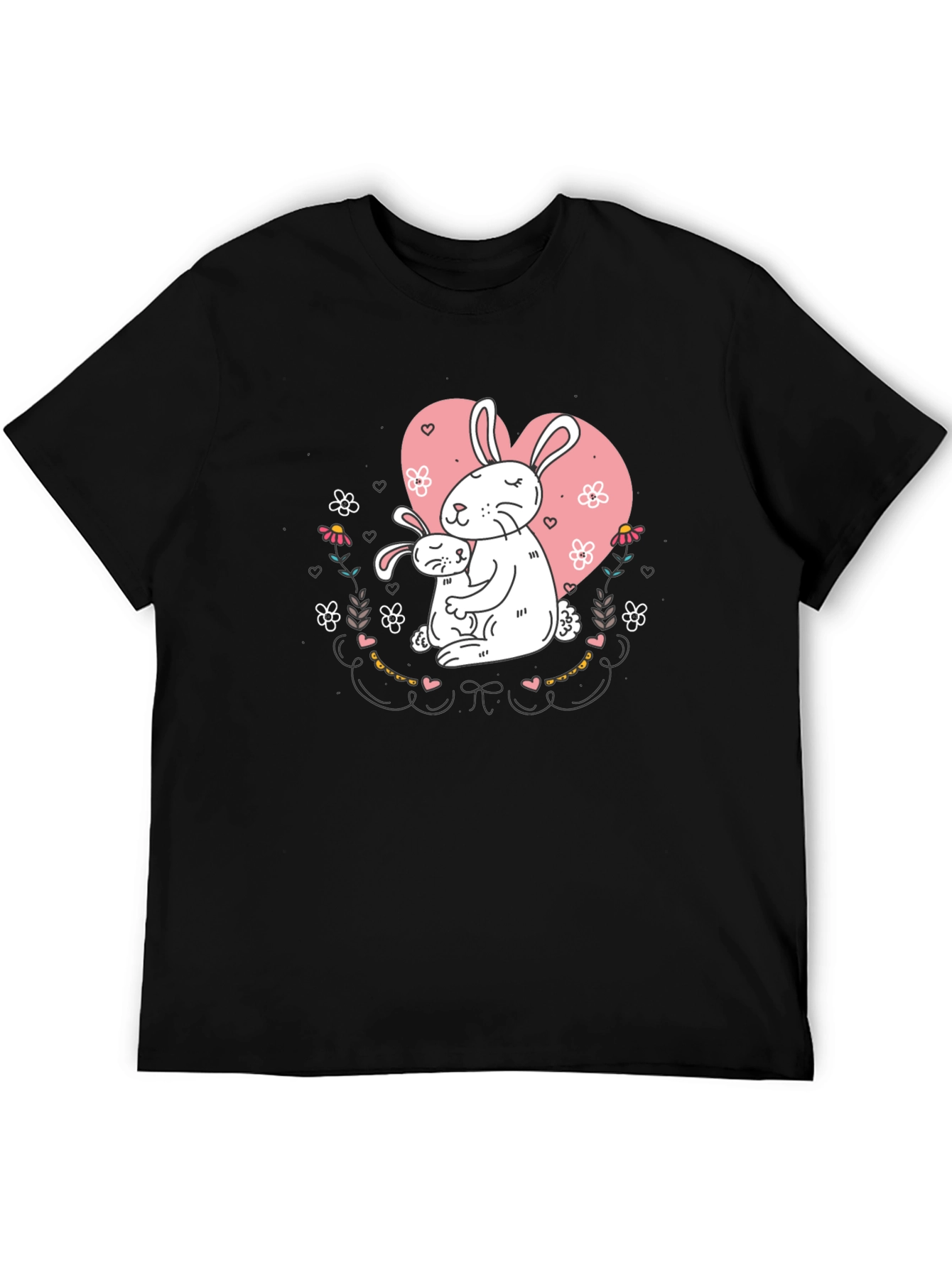 Rabbit Mom & Baby T-Shirt