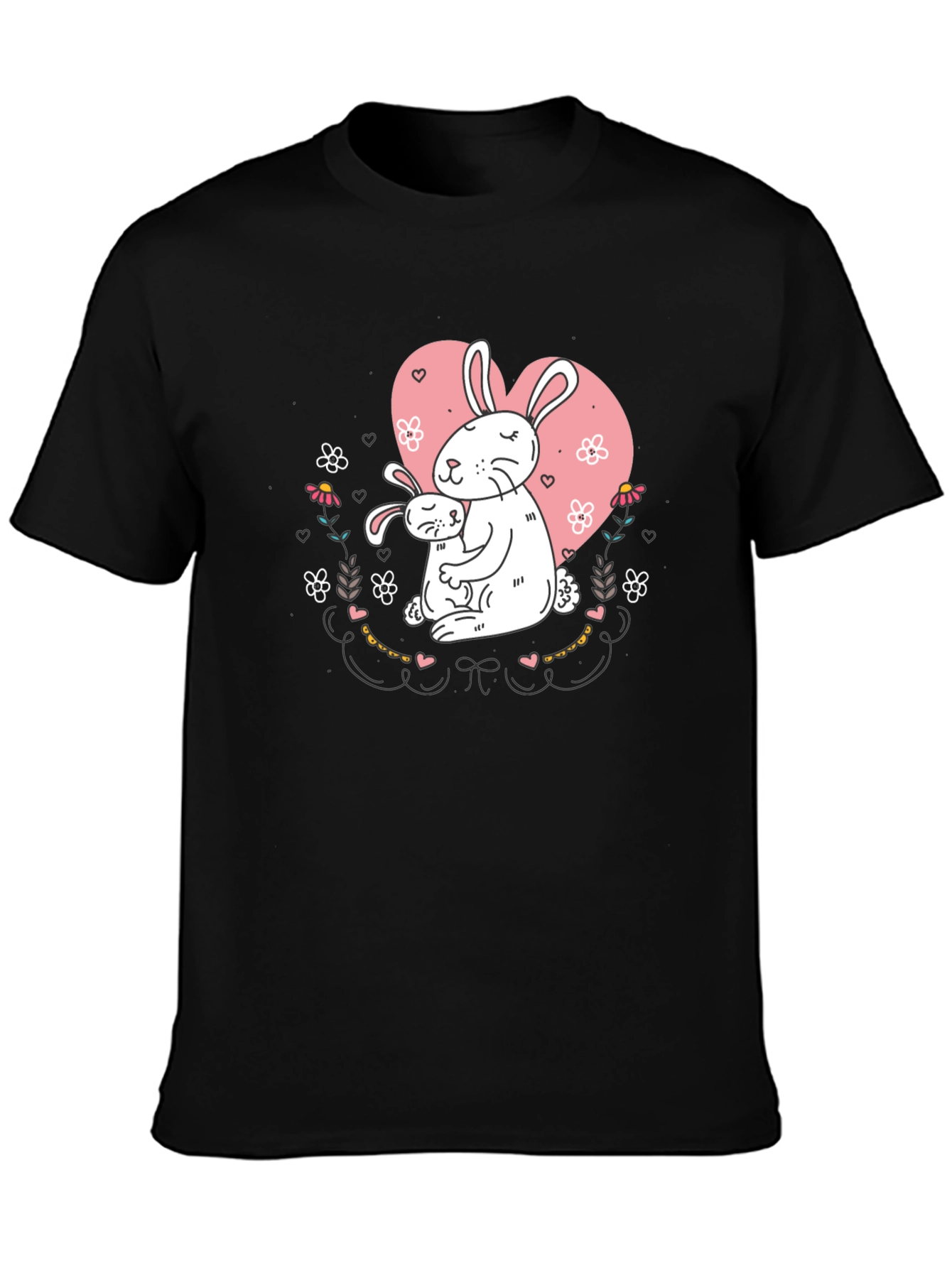 Rabbit Mom & Baby T-Shirt