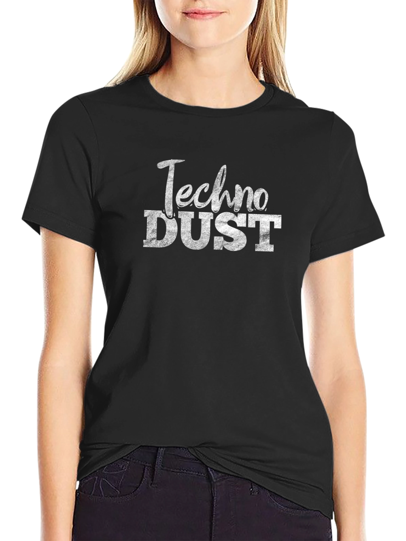 Techno Dust Graphic T-Shirt - Cool Music Lover Tee
