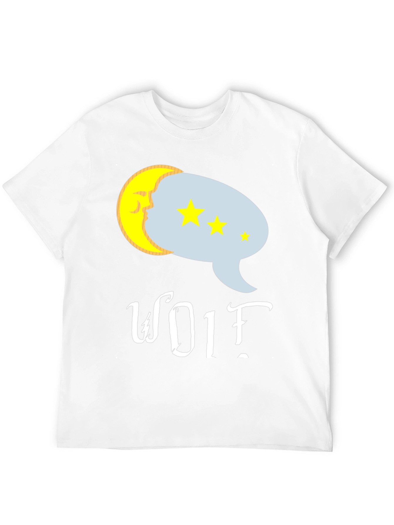 Wolf Dream T-Shirt - Moon & Star Design Tee