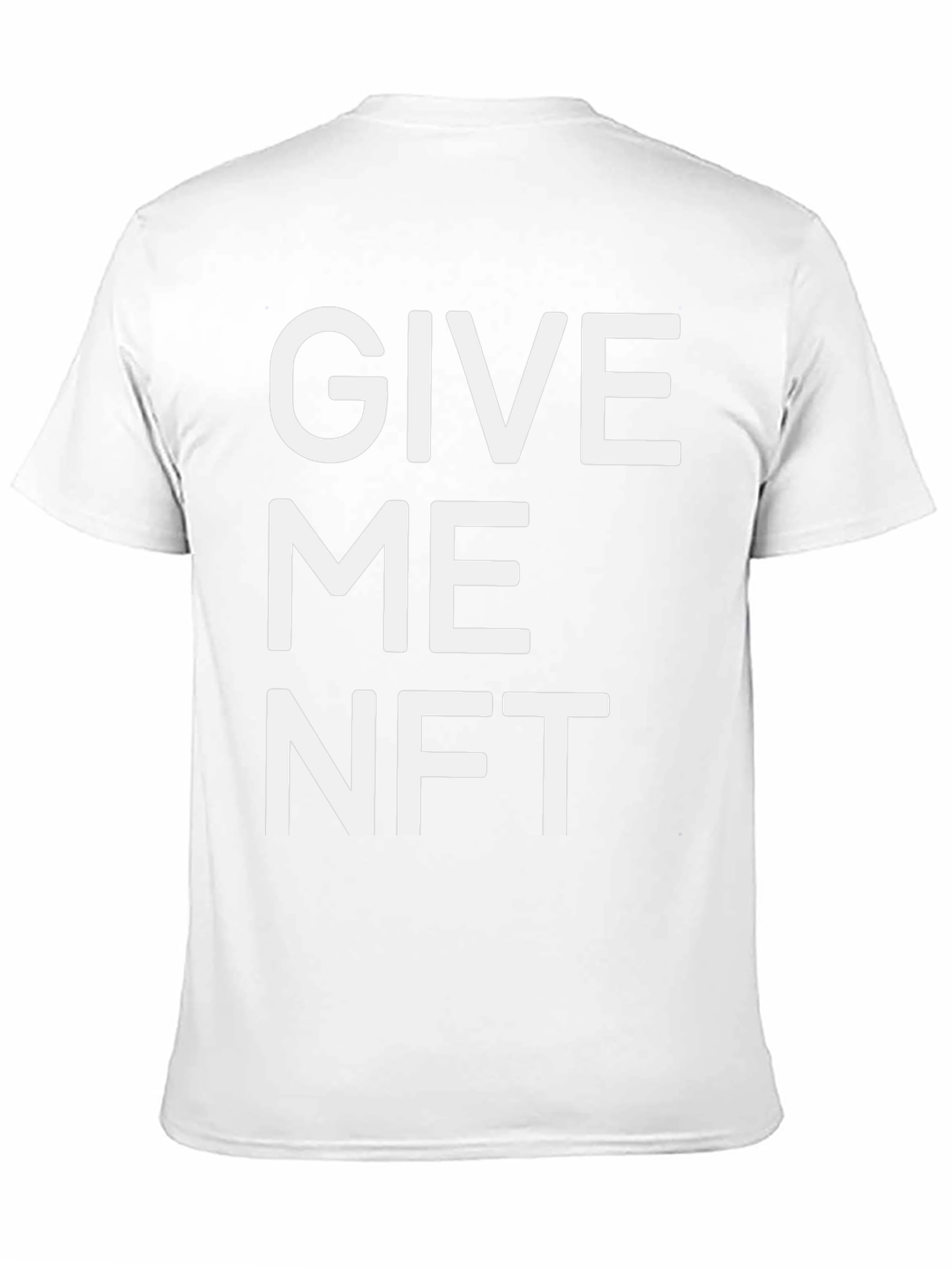 Give Me NFT Black T-Shirt