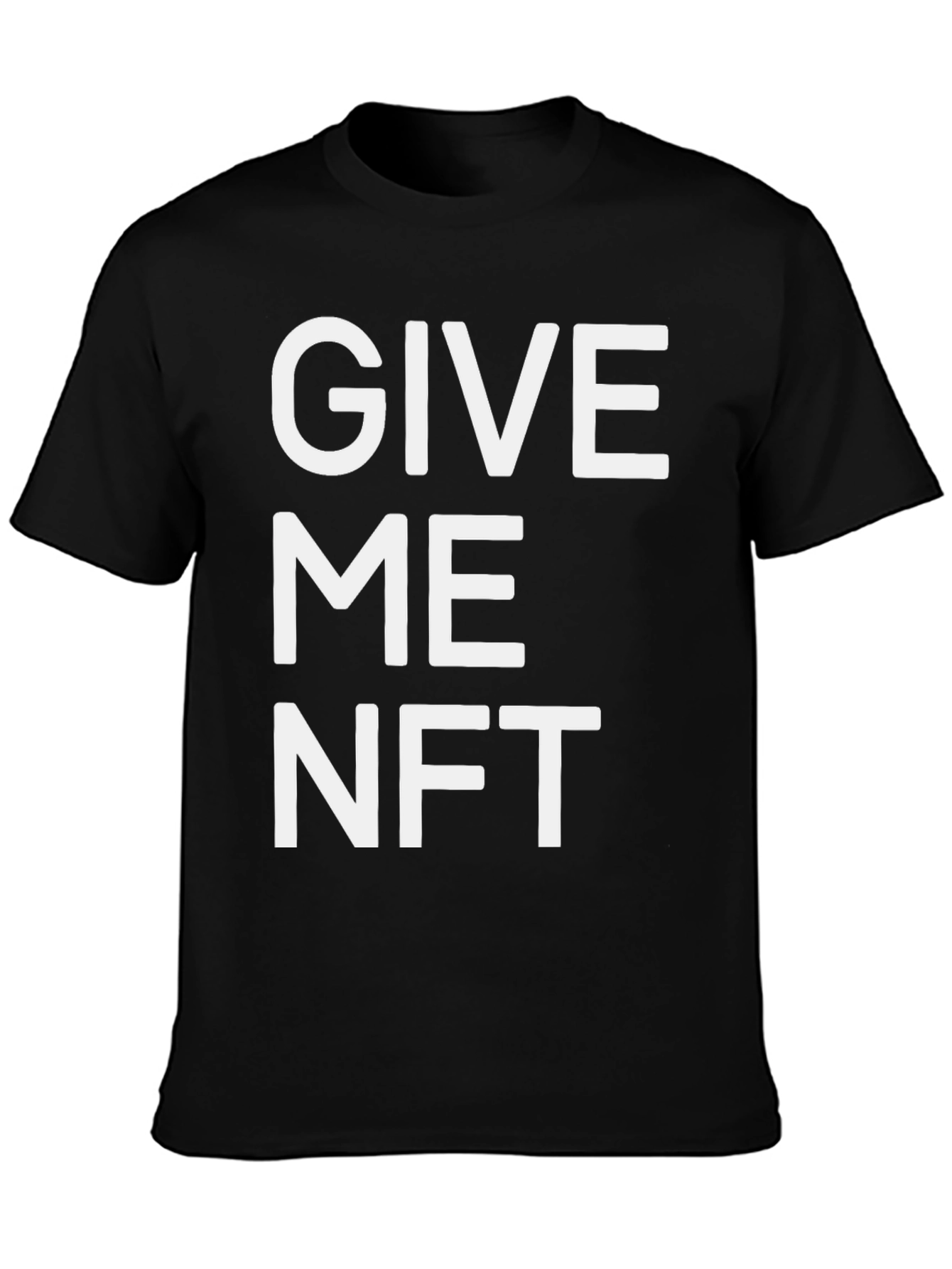 Give Me NFT Black T-Shirt