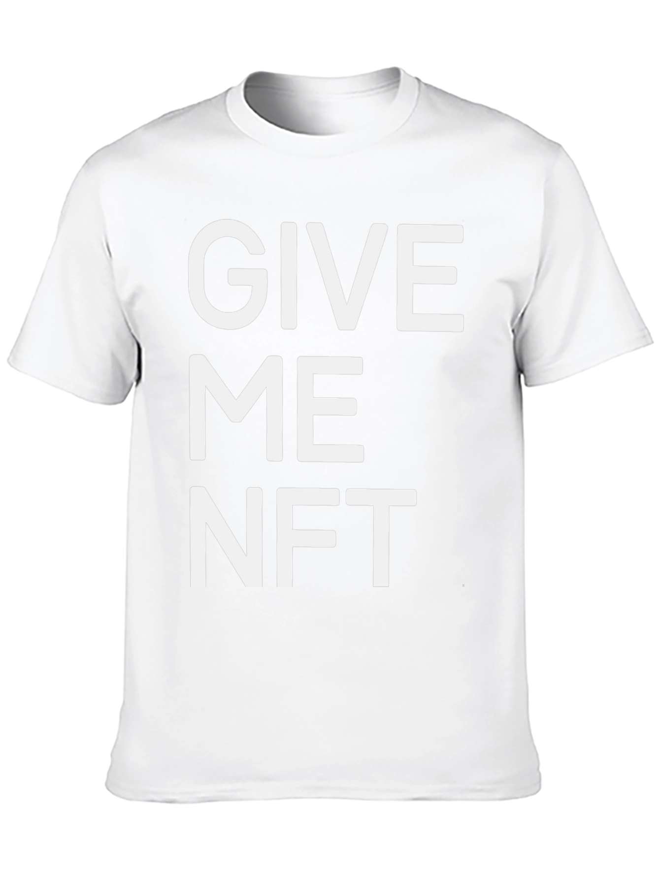 Give Me NFT Black T-Shirt