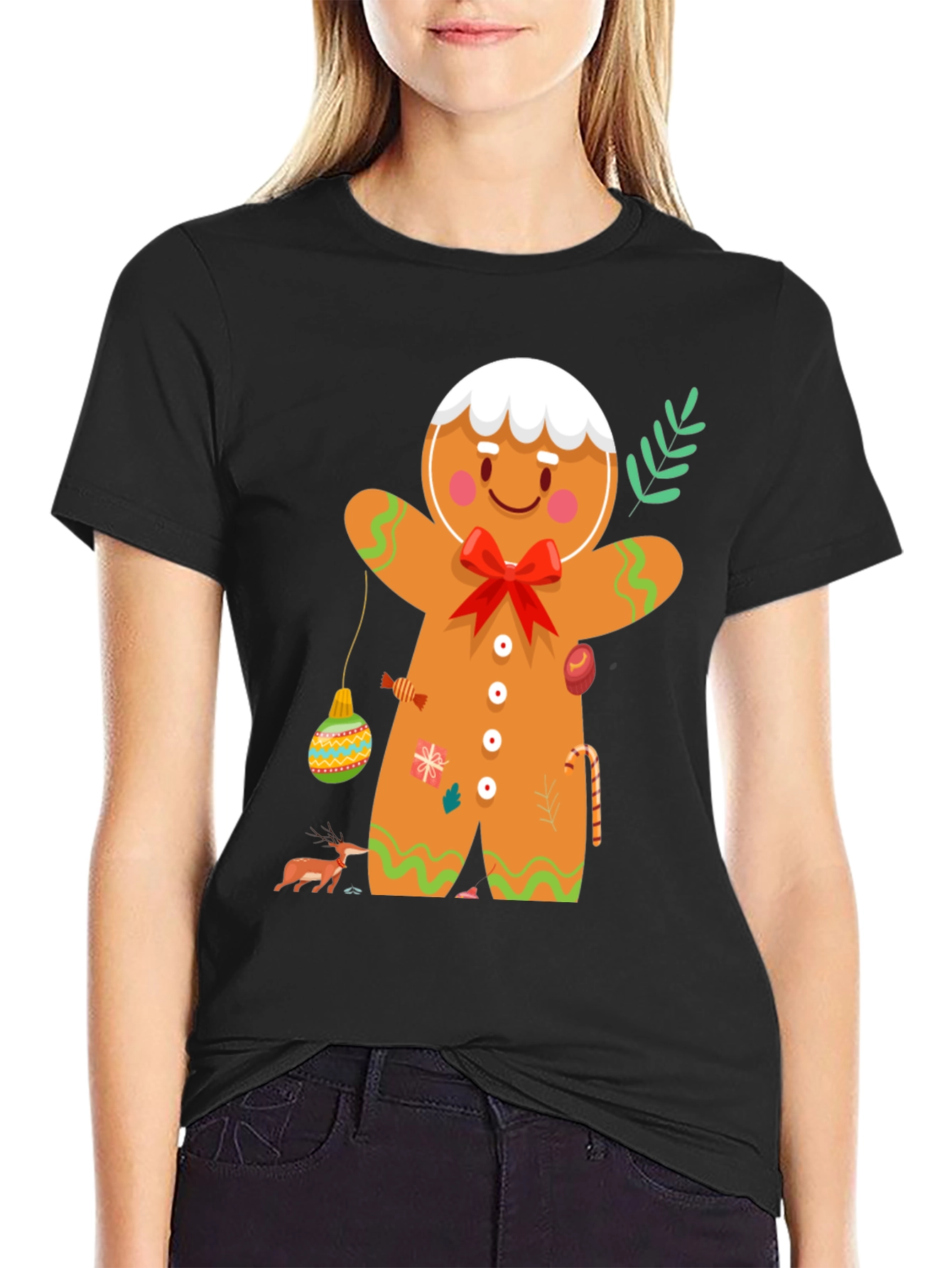 Gingerbread Man Christmas T-Shirt