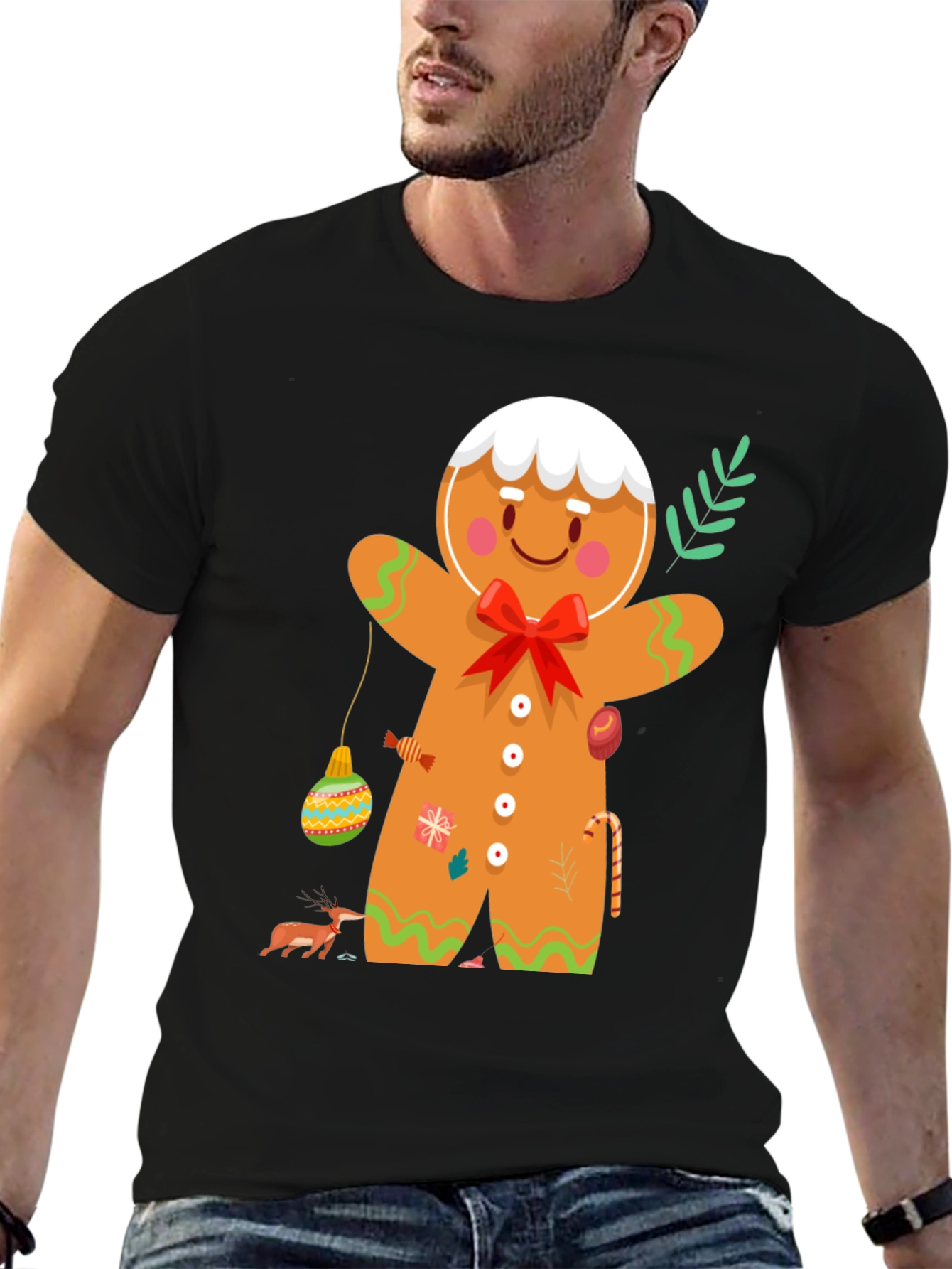 Gingerbread Man Christmas T-Shirt