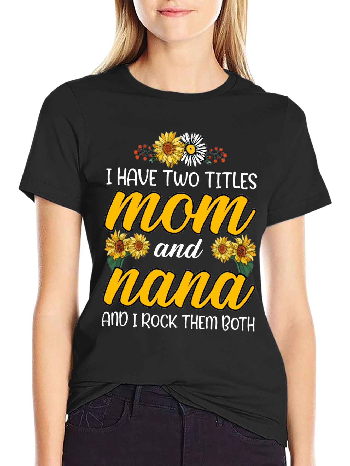 Mom and Nana Graphic T-Shirt