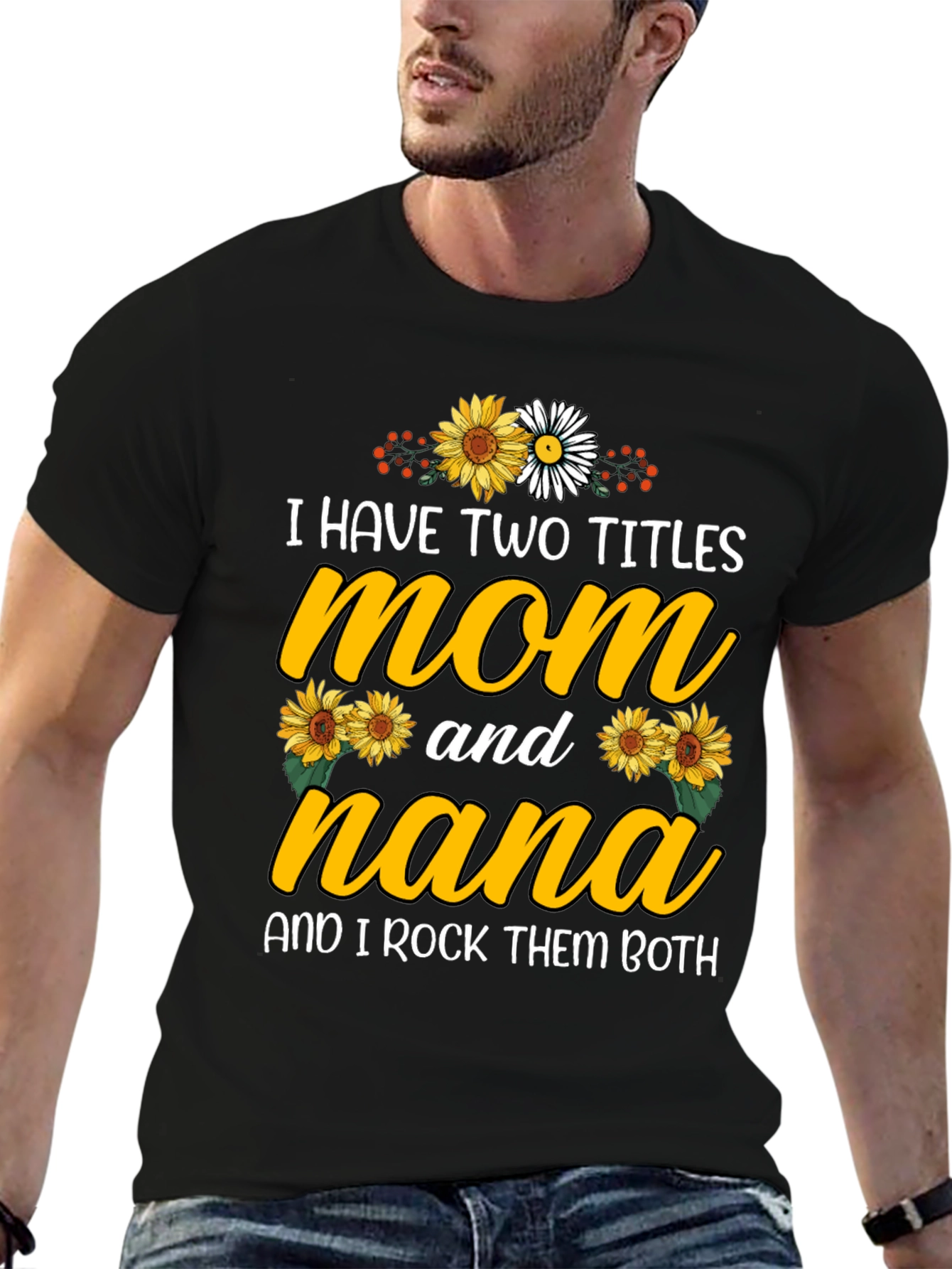 Mom and Nana Graphic T-Shirt