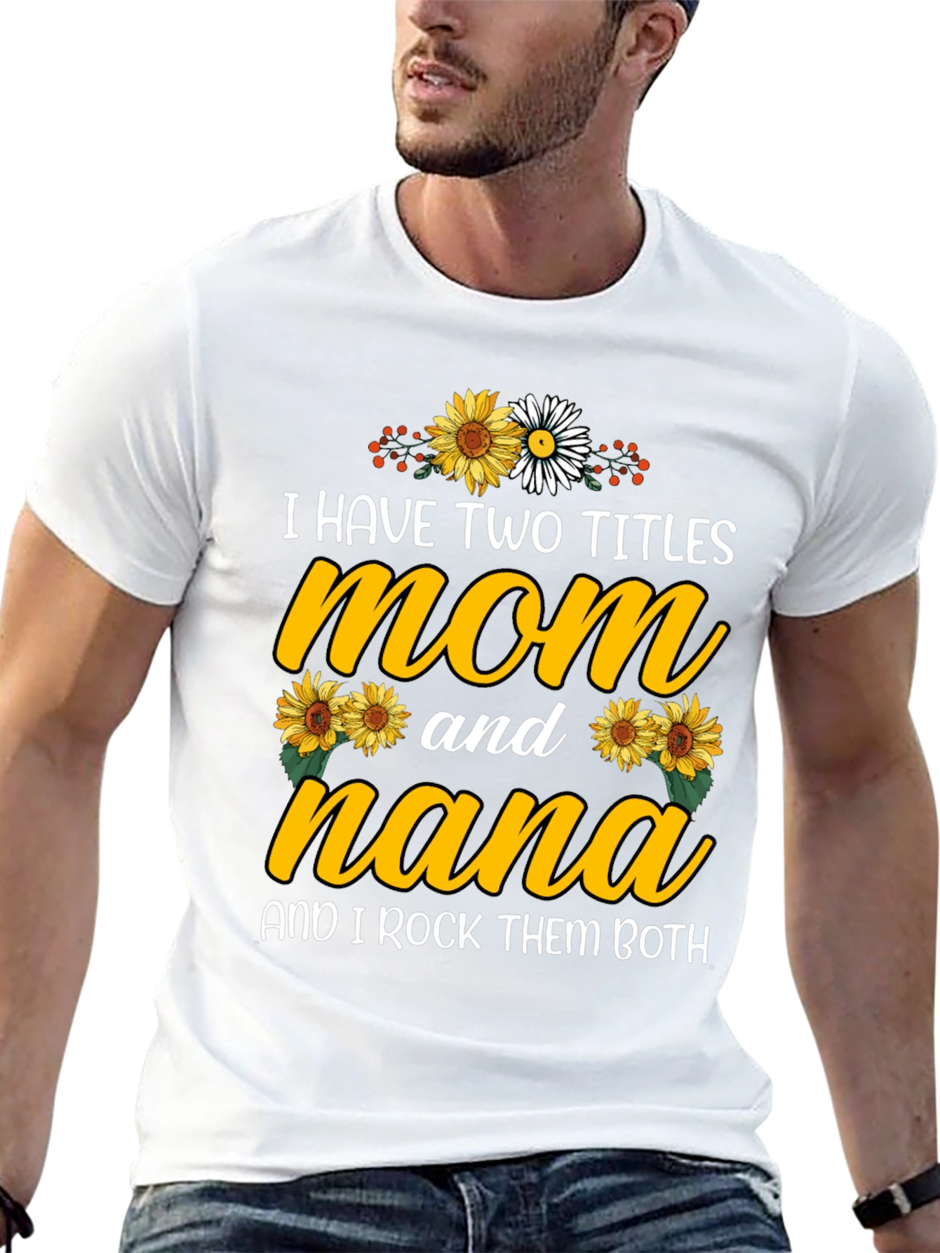 Mom and Nana Graphic T-Shirt