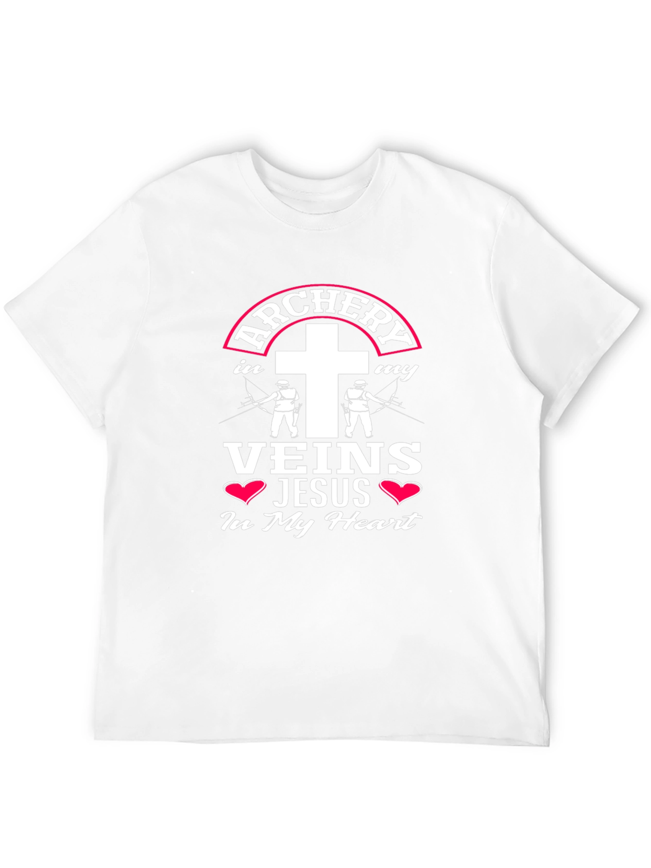 Archery Veins Jesus Heart T-Shirt