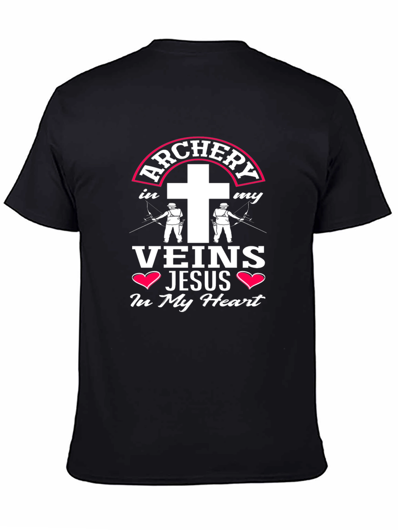 Archery Veins Jesus Heart T-Shirt