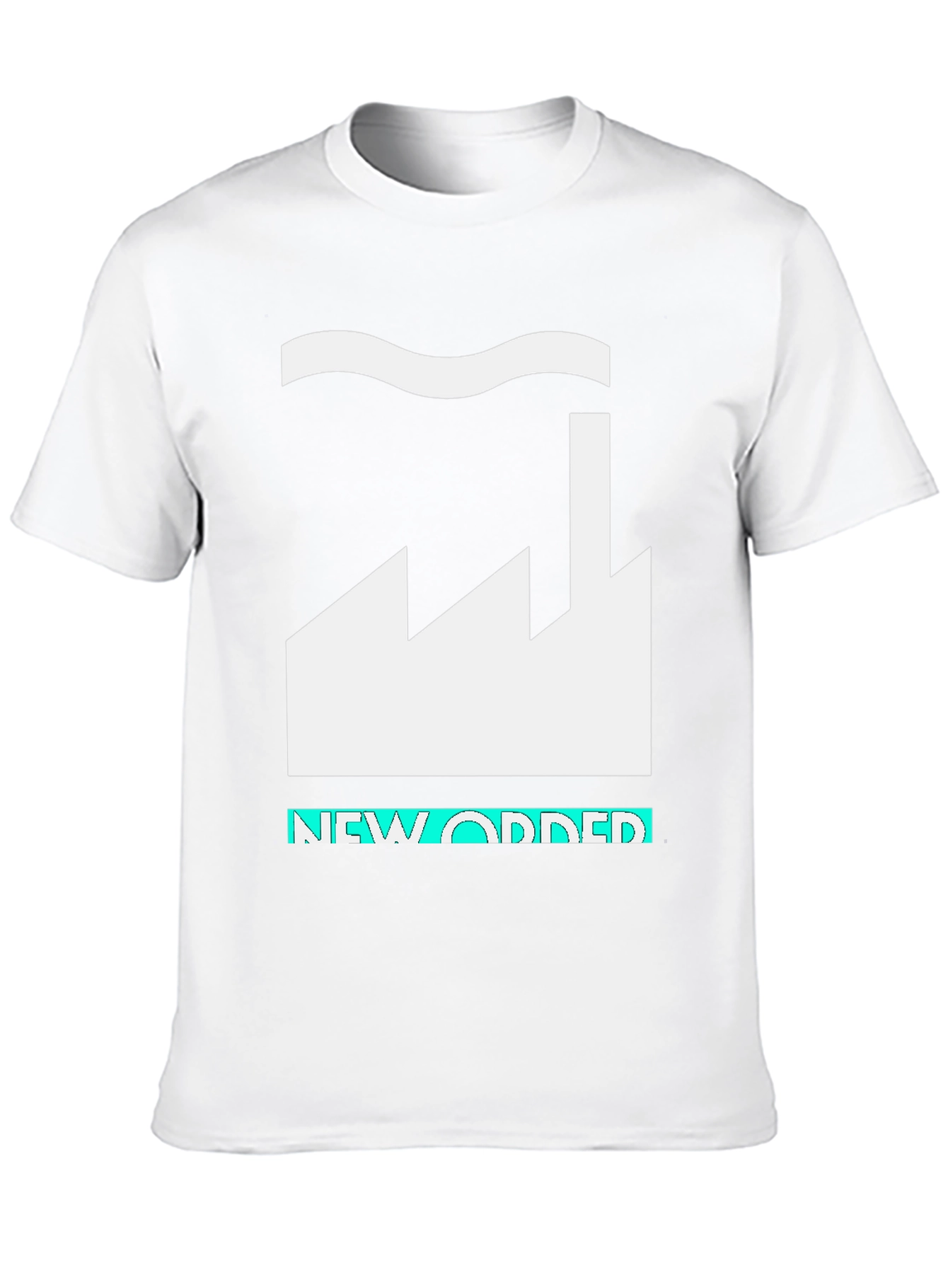 New Order Factory Black T-Shirt Graphic Tee