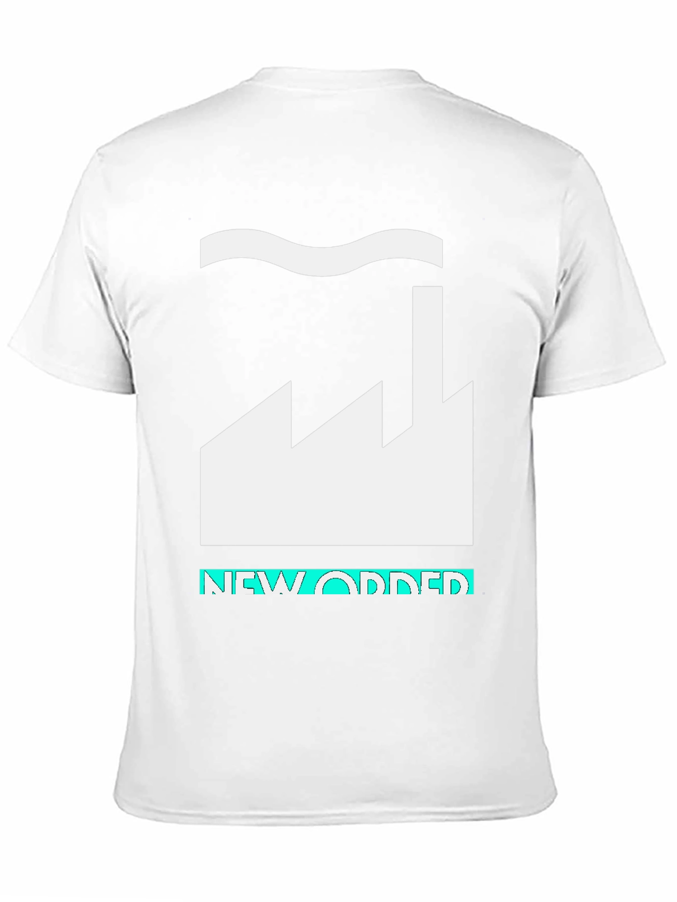 New Order Factory Black T-Shirt Graphic Tee