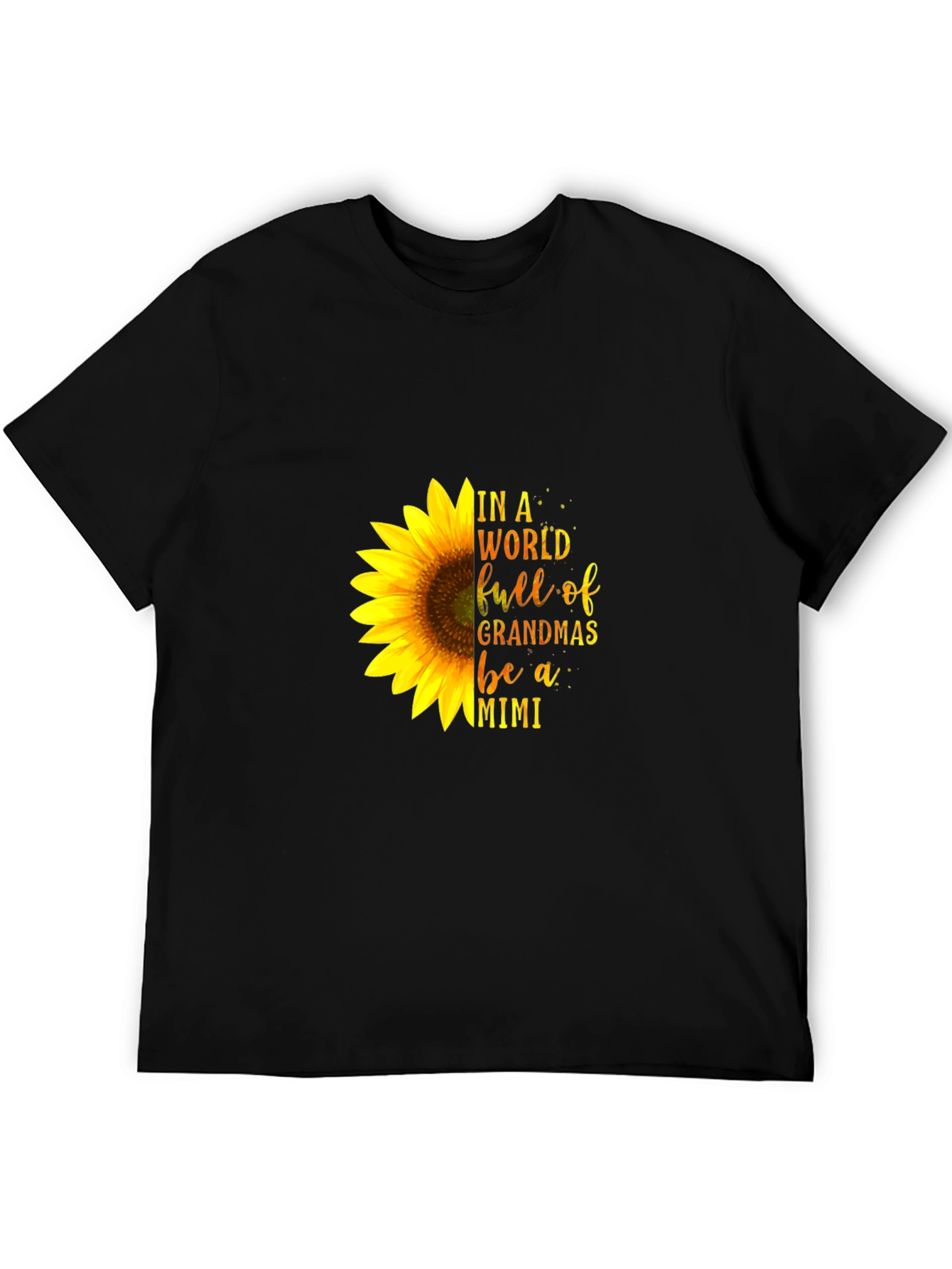 Sunflower Grandma Mimi T-Shirt