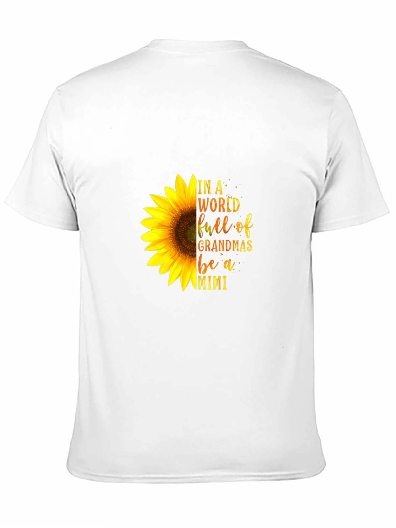 Sunflower Grandma Mimi T-Shirt