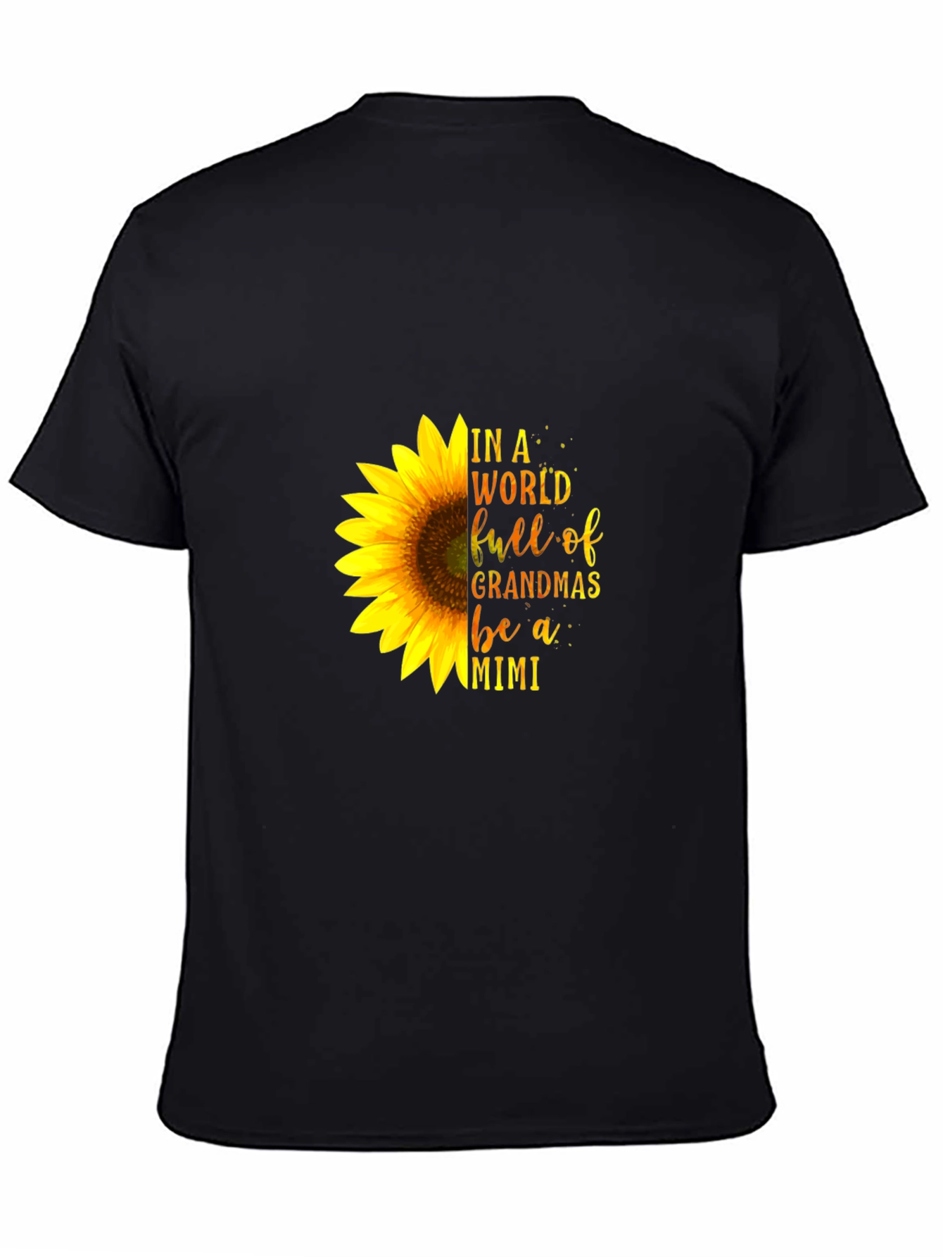 Sunflower Grandma Mimi T-Shirt
