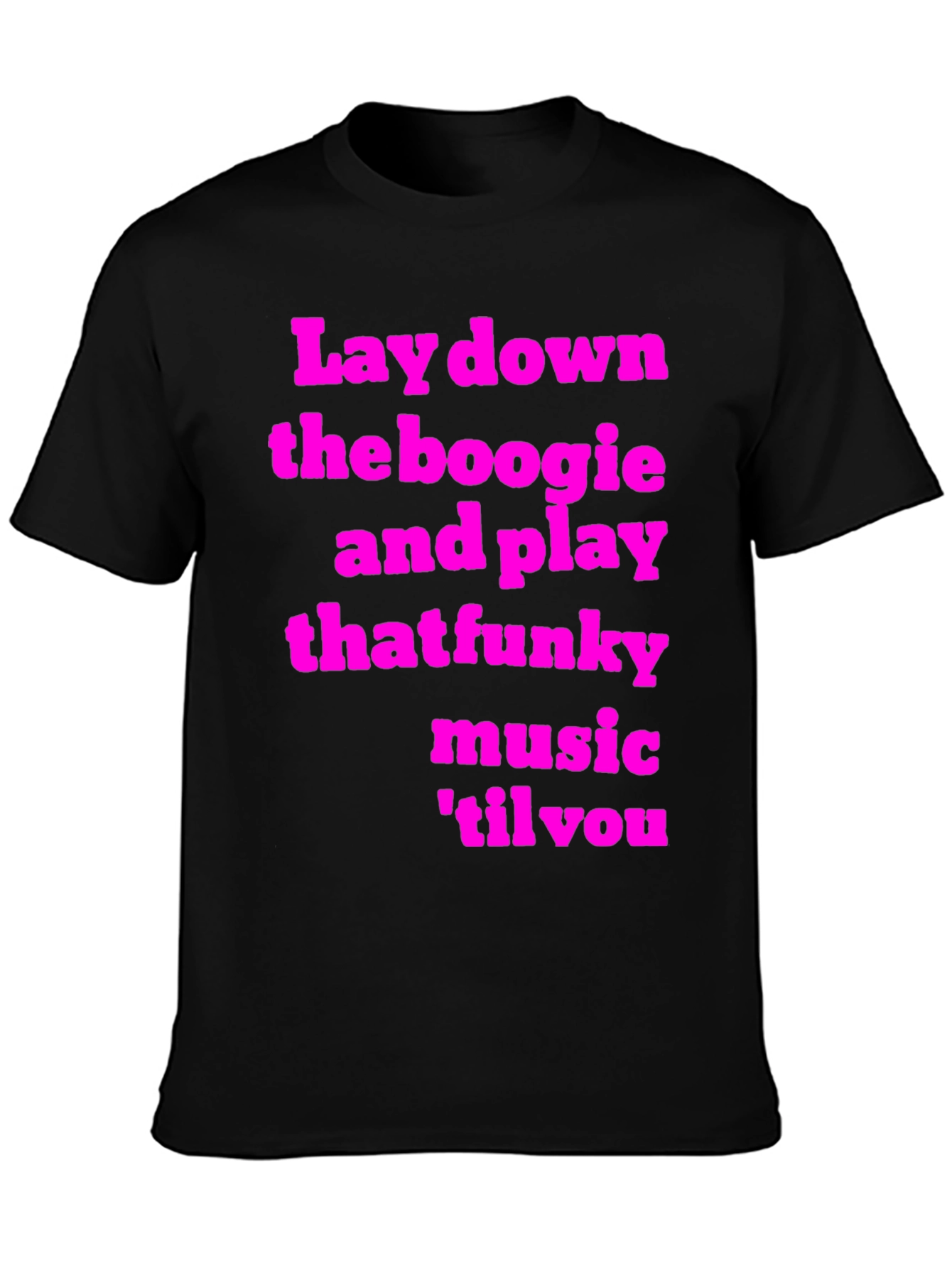 Lay Down the Boogie Funky Music T-Shirt