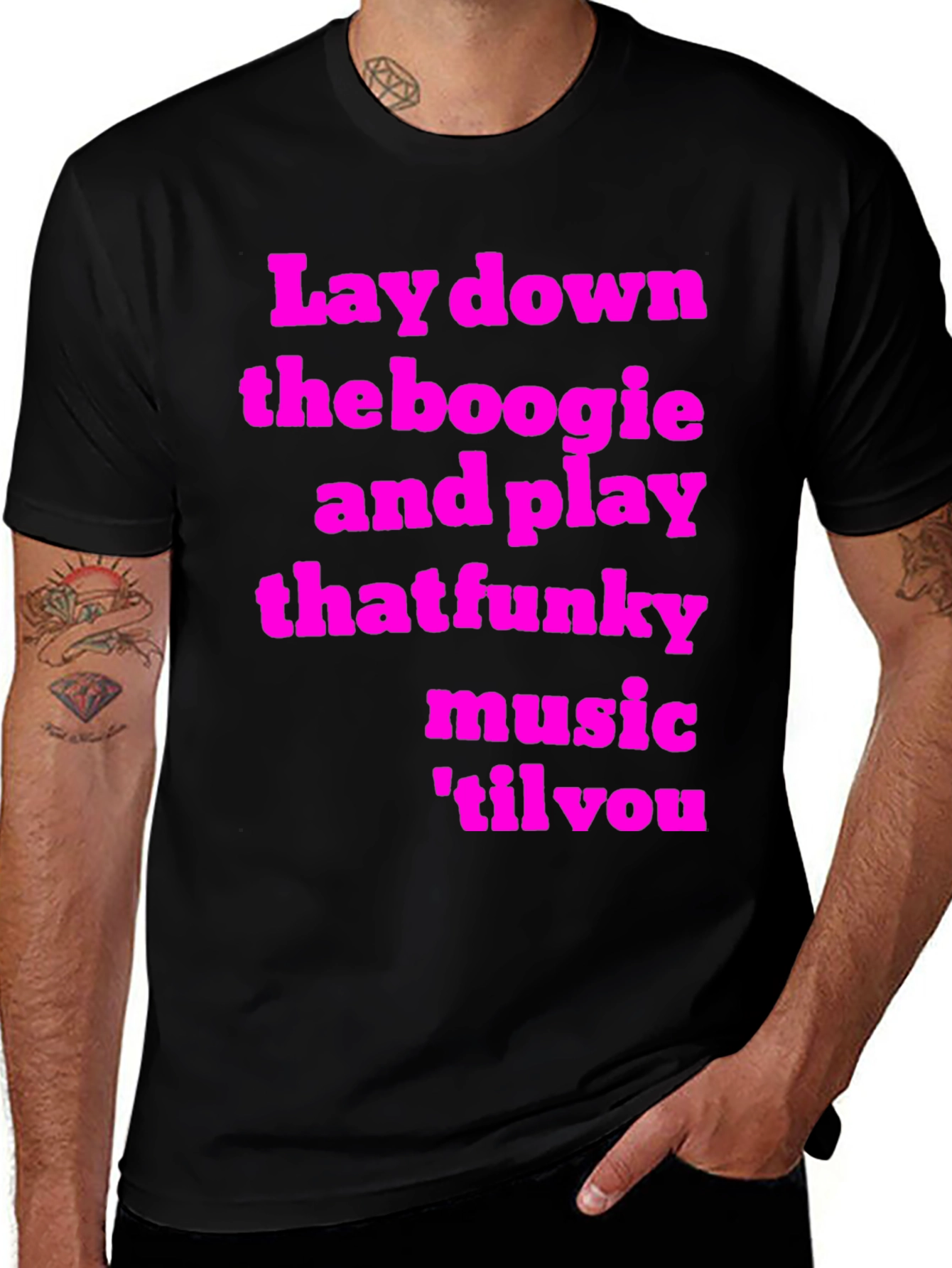 Lay Down the Boogie Funky Music T-Shirt